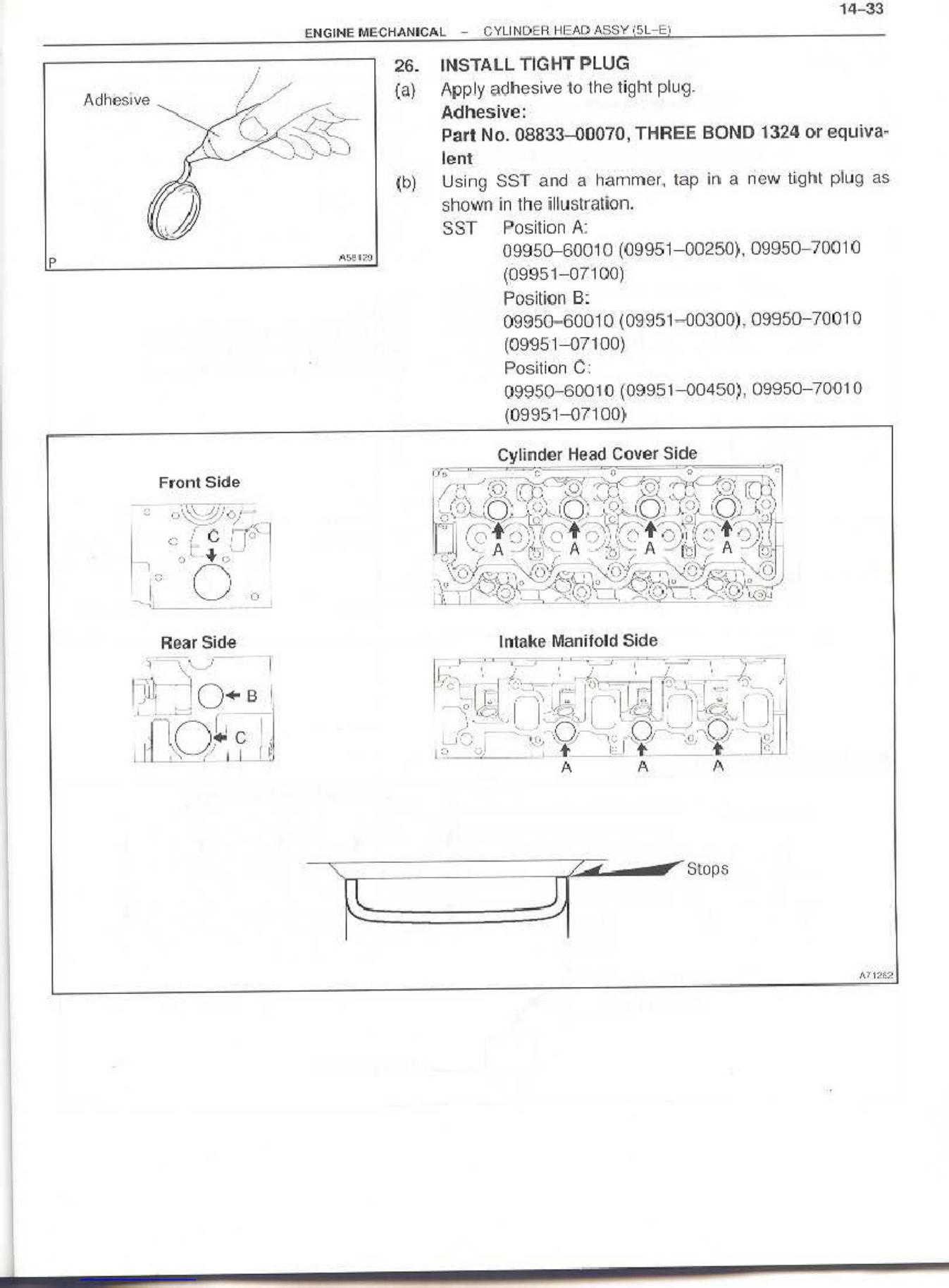 Sample 7 of Toyota 5L-E Engine Workshop Service Manual [PDF]