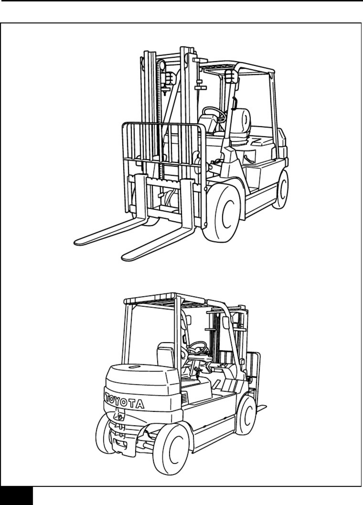 Sample 2 of Toyota 7FBMF Forklift Workshop Service Manual [PDF]