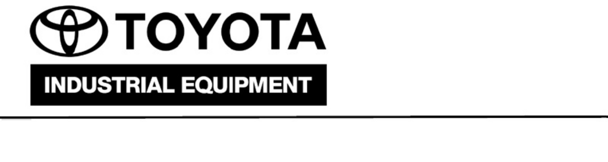 Toyota 7HBW23 Pallet Walkie Technical Manual [PDF] cover