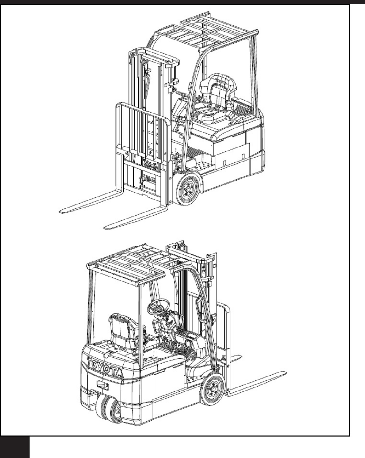 Sample 2 of Toyota 8FBE Series Forklift Technical Manual [PDF]