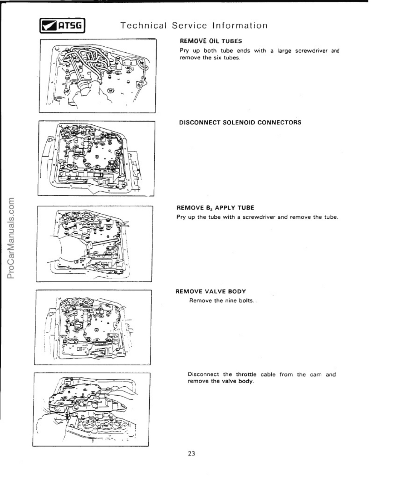 Sample 4 of Toyota A540e Atsg Automatic Transmission Technical Manual [PDF]