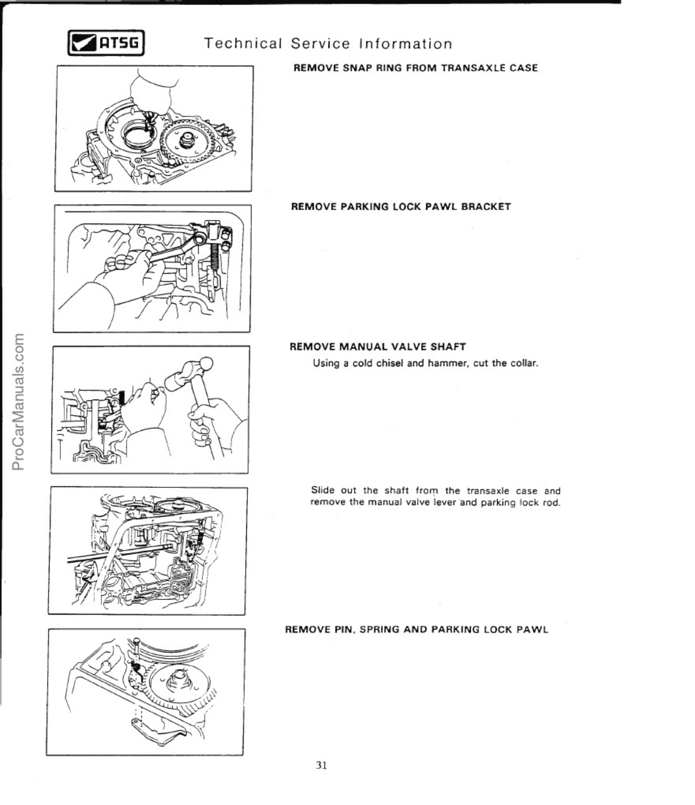 Sample 5 of Toyota A540e Atsg Automatic Transmission Technical Manual [PDF]
