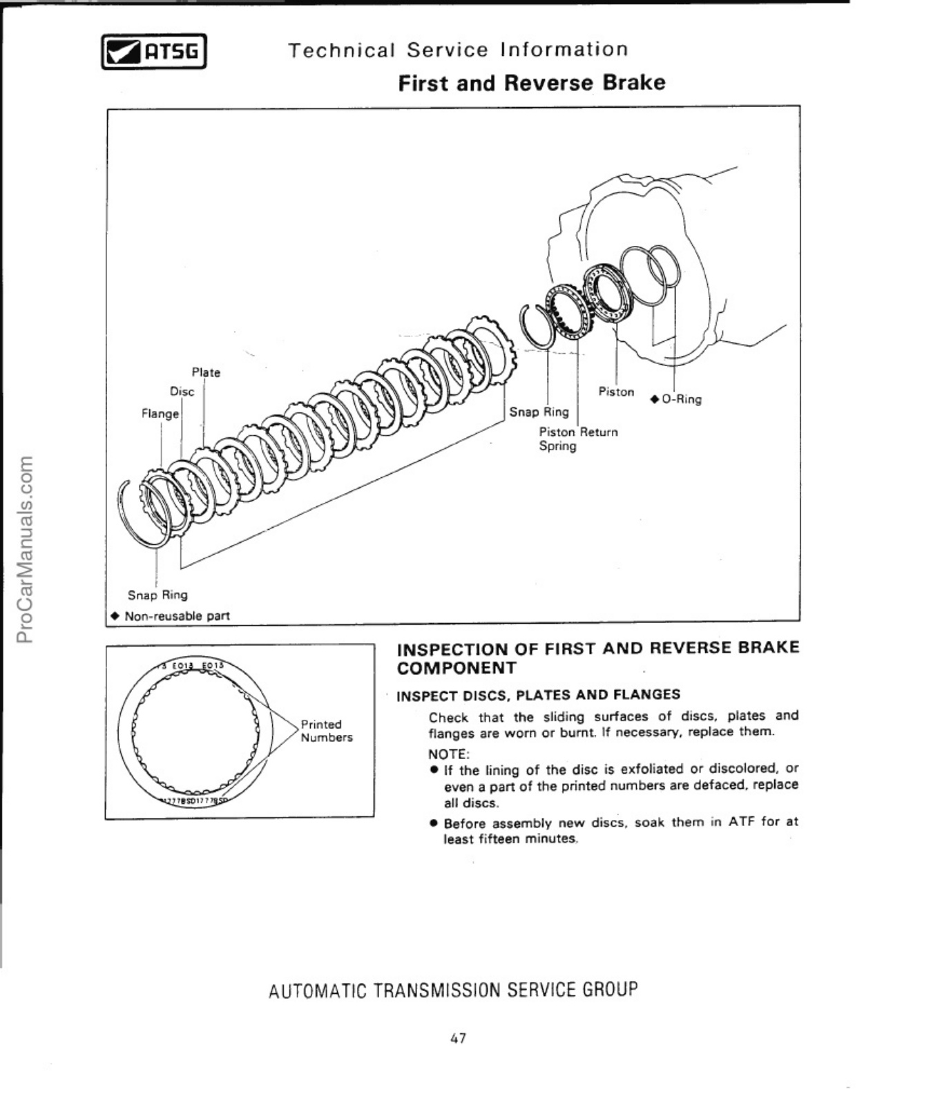 Sample 7 of Toyota A540e Atsg Automatic Transmission Technical Manual [PDF]