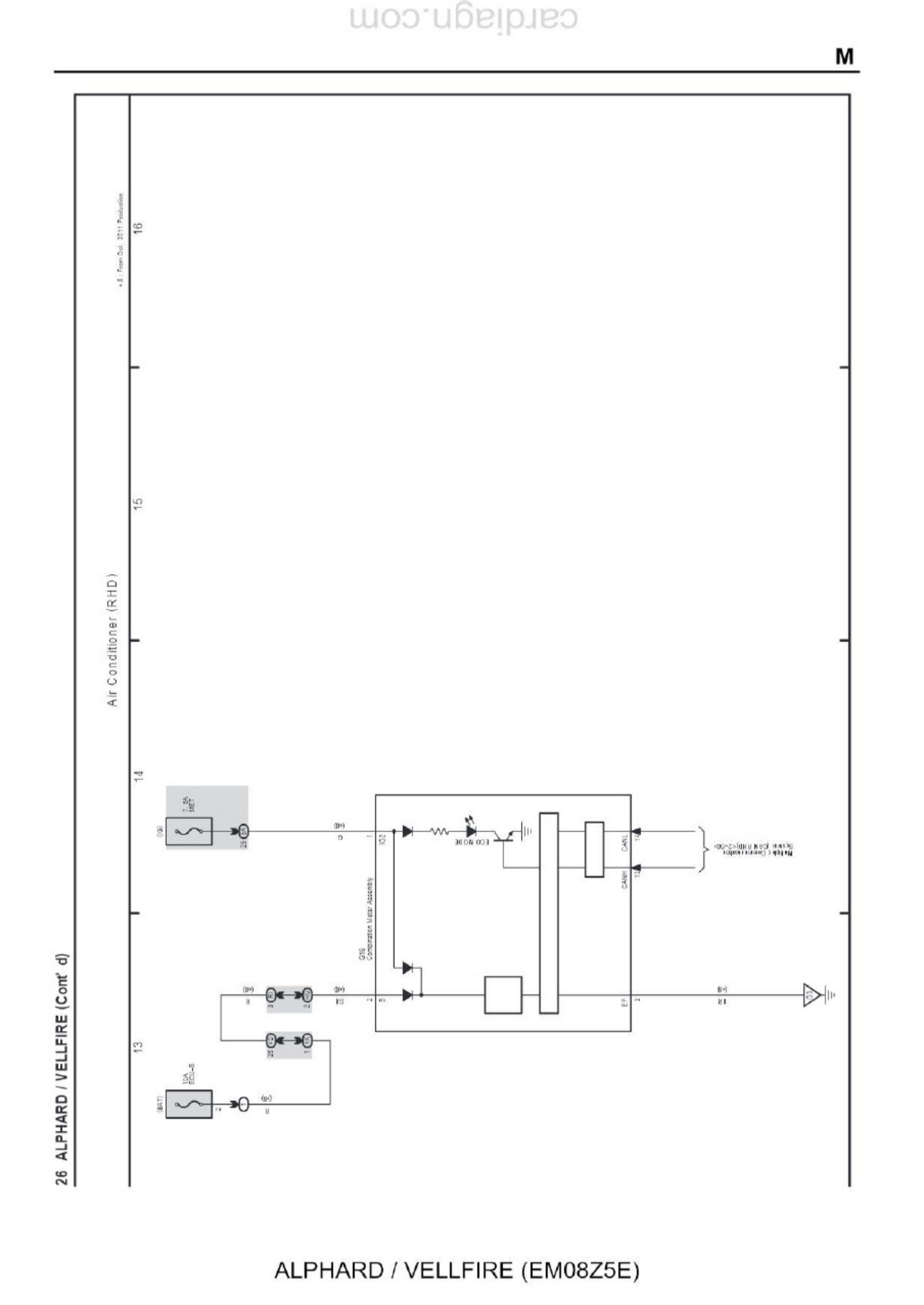Sample 6 of Toyota ALPHARD VELLFIRE EM08Z5E Overall El Complete Electrical Wiring Schematic & System Diagram [PDF]