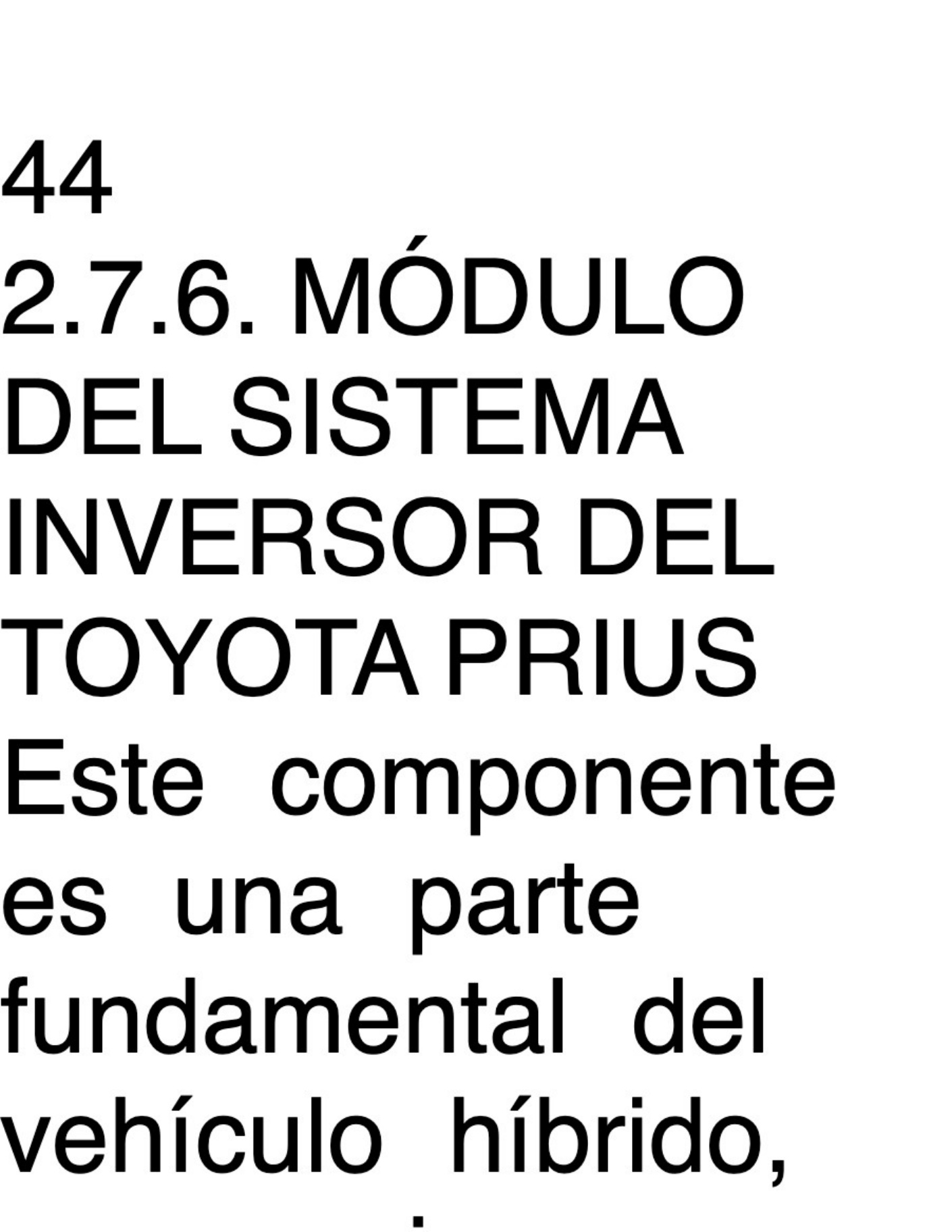 Sample 6 of Toyota An lisis del inversor Toyota Prius Technical Manual [PDF]