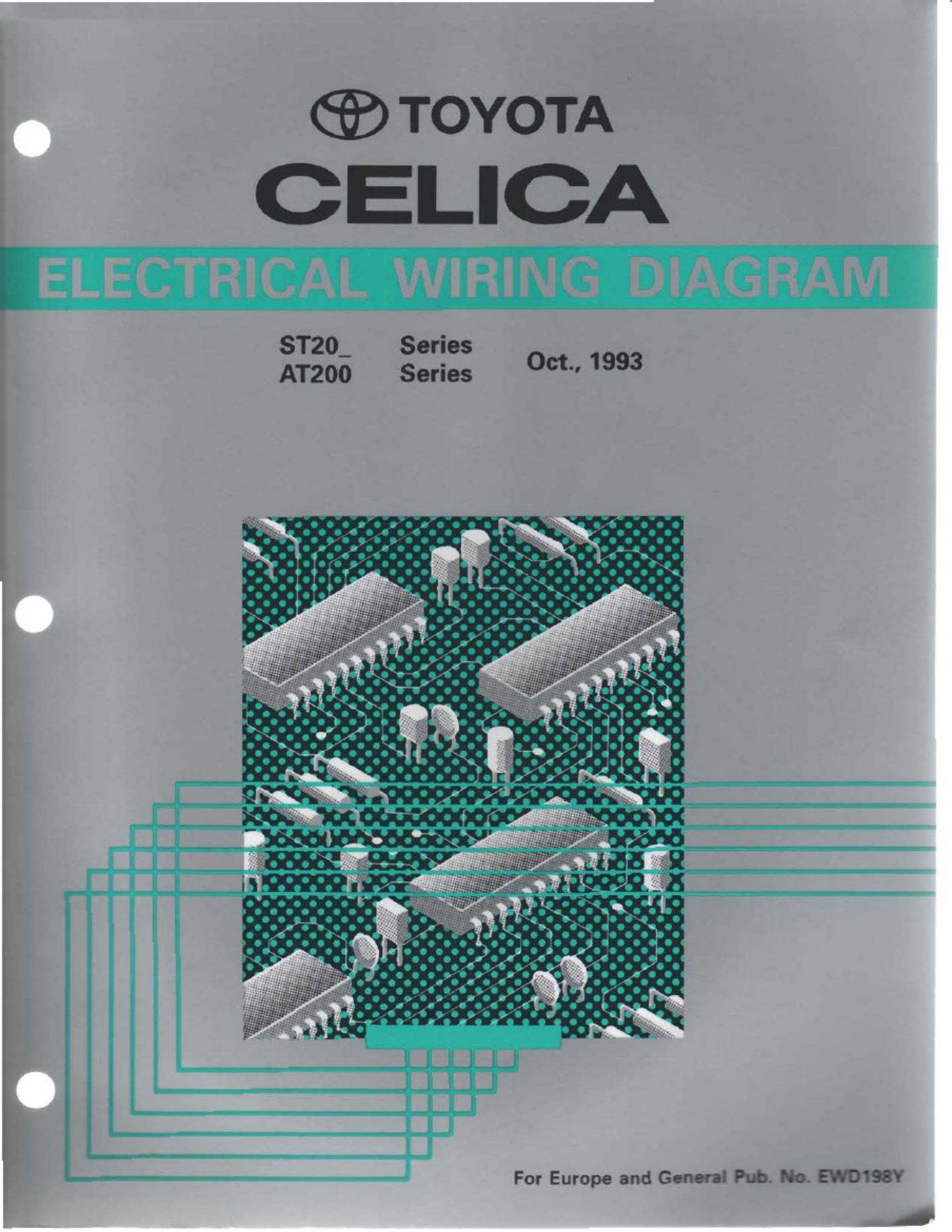 Toyota AT202-ST204 - Electrical Wiring Dia Complete Electrical Wiring Schematic & System Diagram [PDF] cover