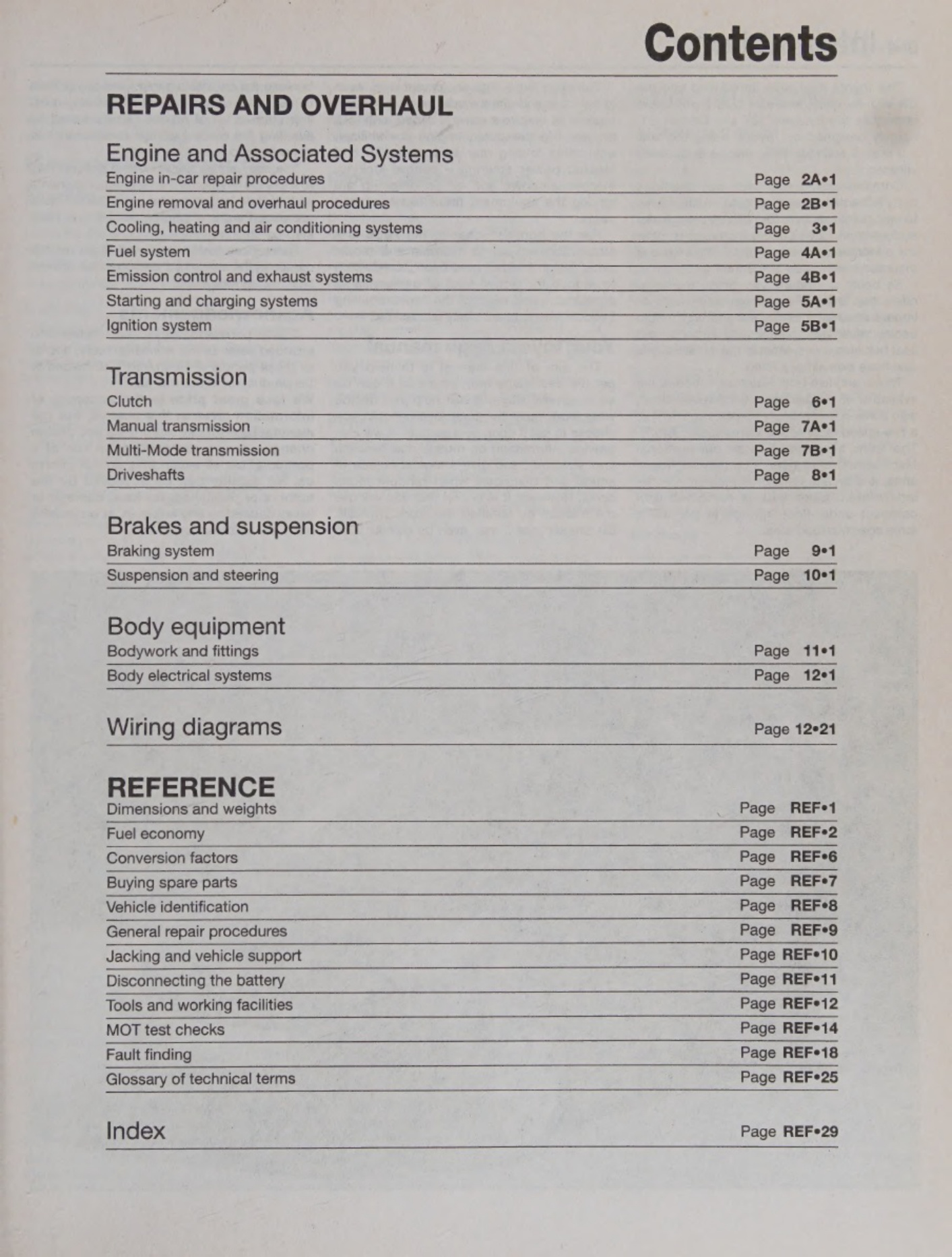 Sample 2 of Toyota Aygo Owners Workshop Service Manual [PDF]