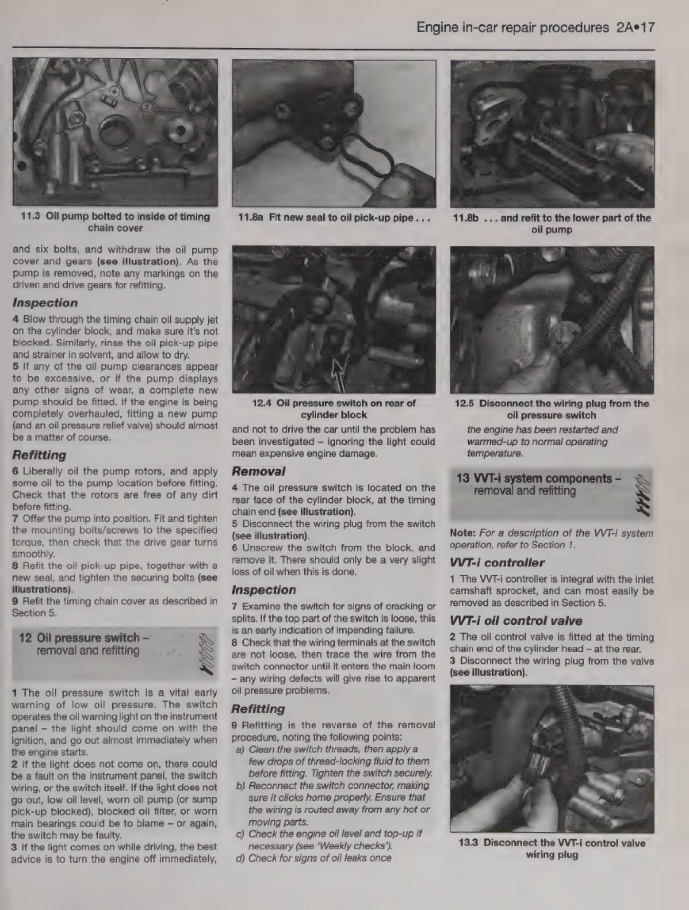 Sample 4 of Toyota Aygo Owners Workshop Service Manual [PDF]