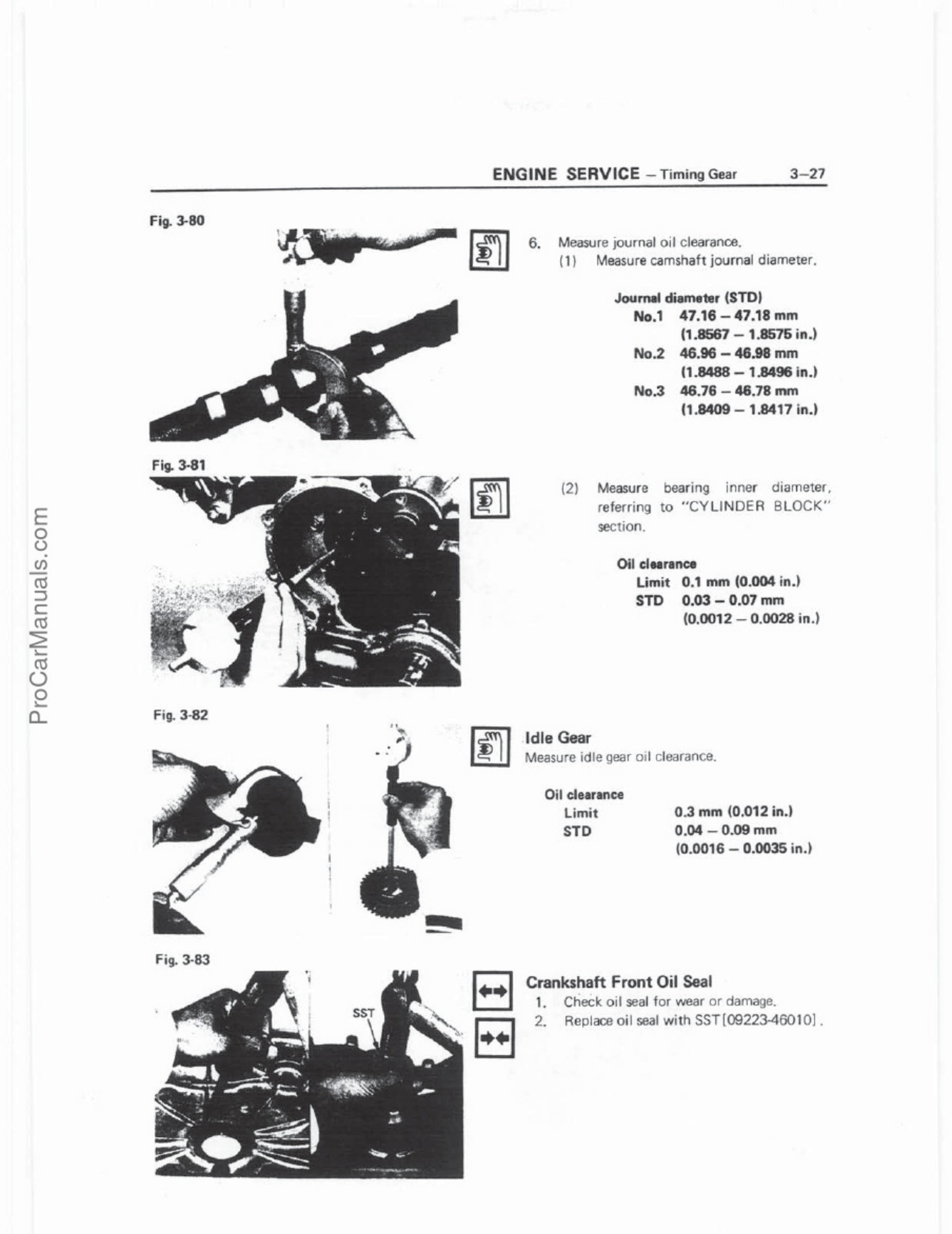 Sample 5 of Toyota B 2B Engine Workshop Service Manual [PDF]