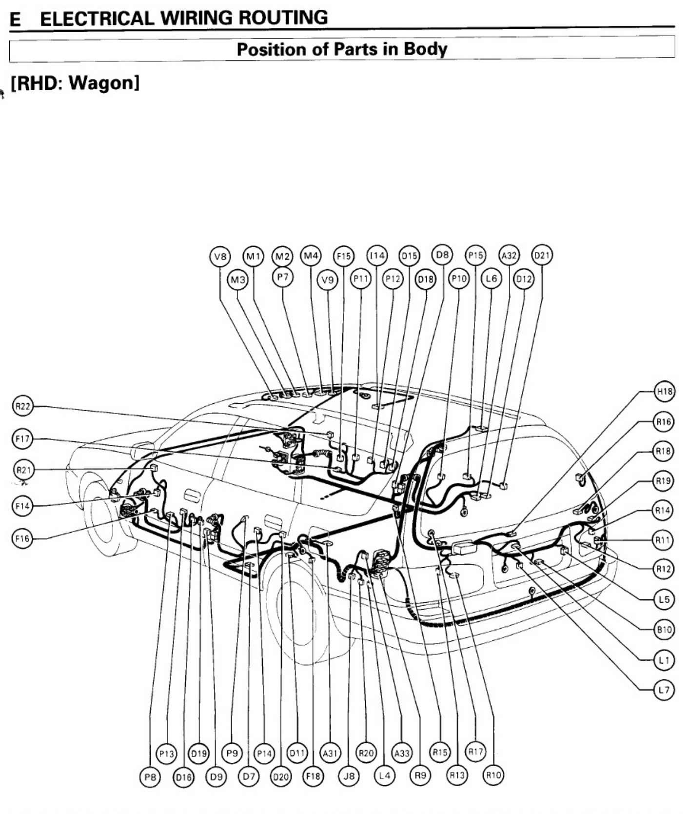 Sample 5 of Toyota Camry Wiring Diagrams Guide Complete Electrical Wiring Schematic & System Diagram [PDF]