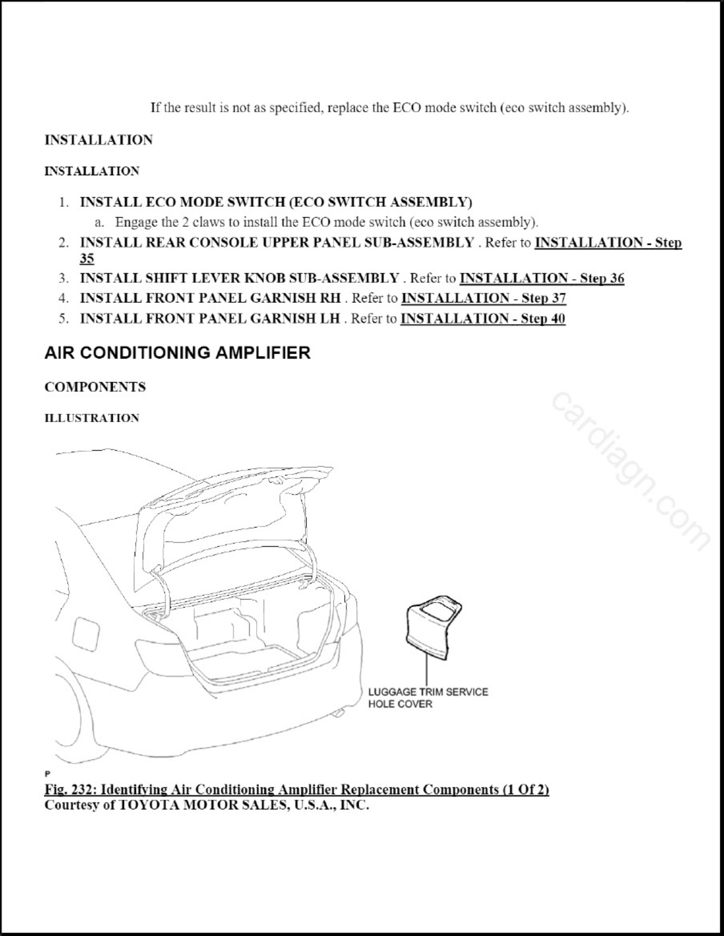 Sample 8 of Toyota Camry XV50 RM - Air Conditioning Sy Technical Manual [PDF]