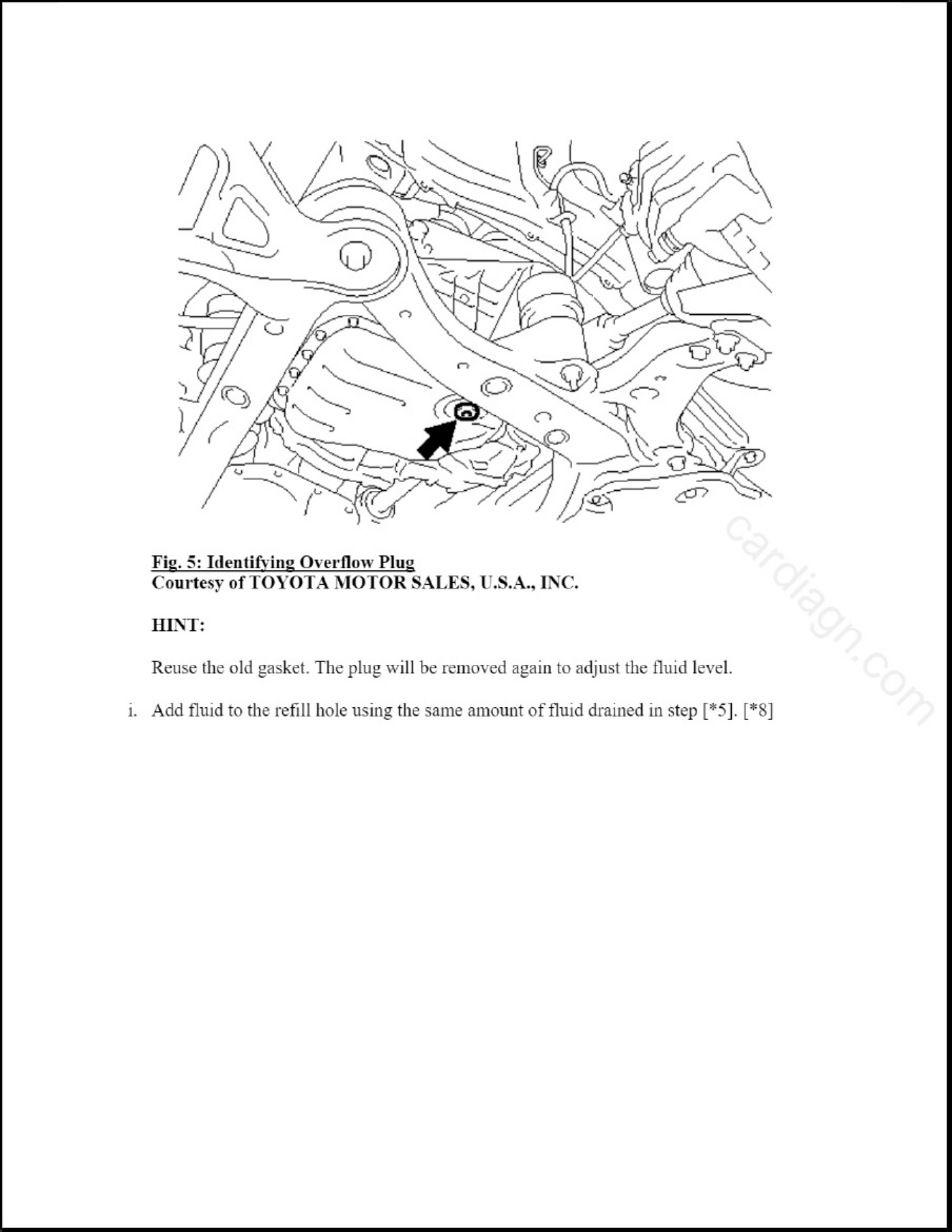 Sample 2 of Toyota Camry XV50 RM - Automatic Transmiss Marine / Vehicle Transmission Technical Manual [PDF]