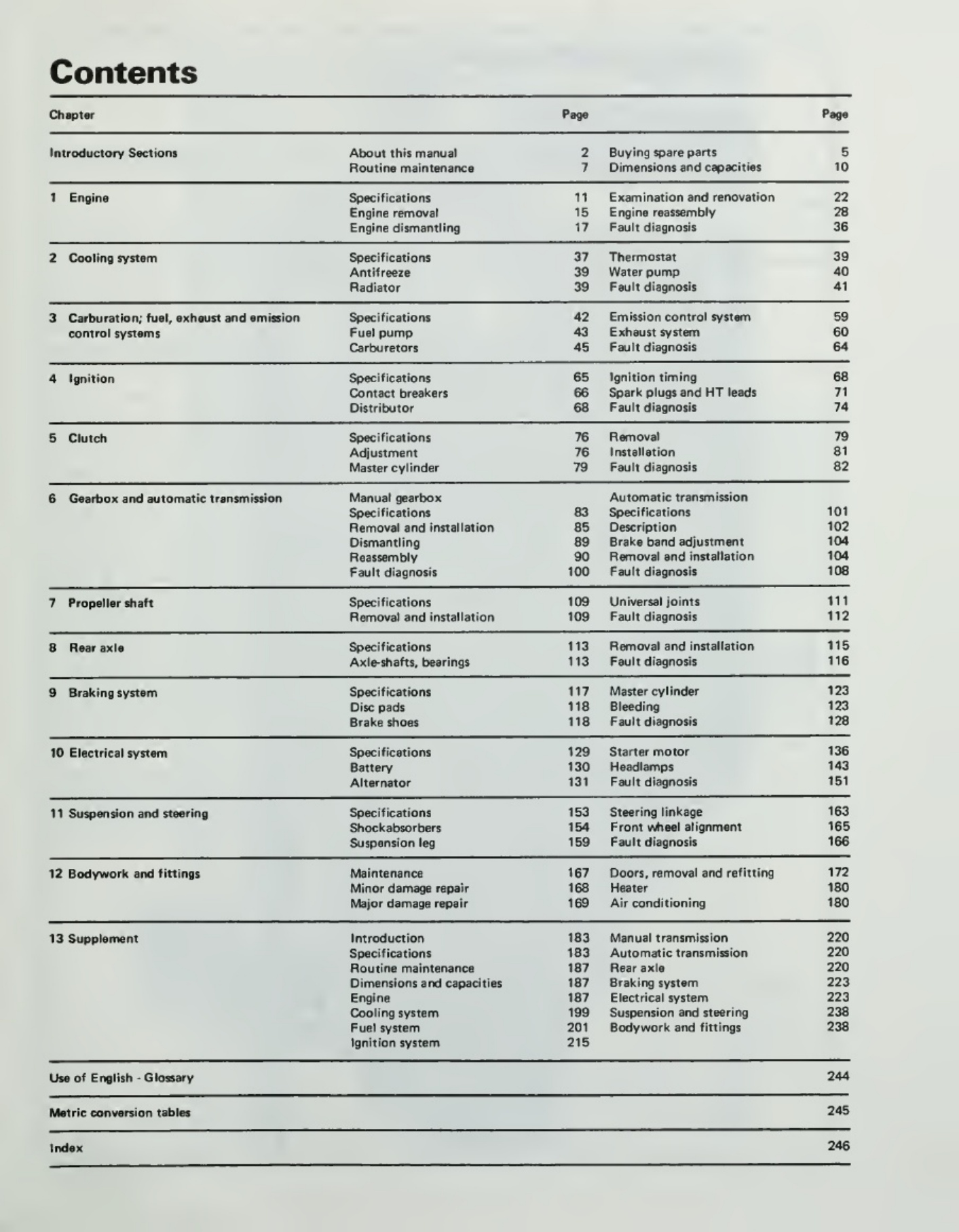Sample 2 of Toyota Celica 1971-1978 Workshop Service Manual [PDF]