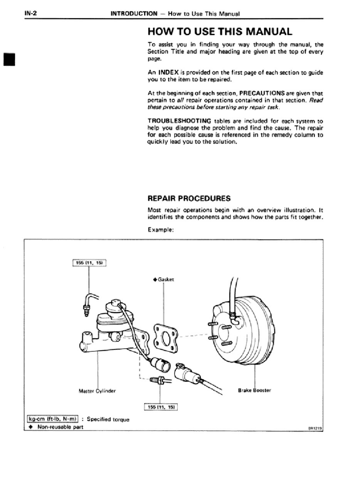 Sample 5 of Toyota Celica 1990 Workshop Service Manual [PDF]