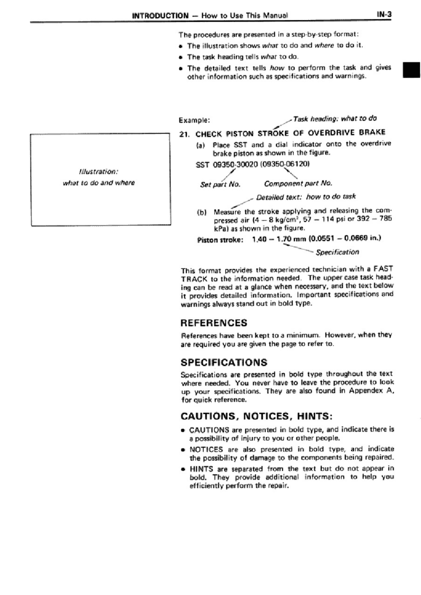 Sample 6 of Toyota Celica 1990 Workshop Service Manual [PDF]