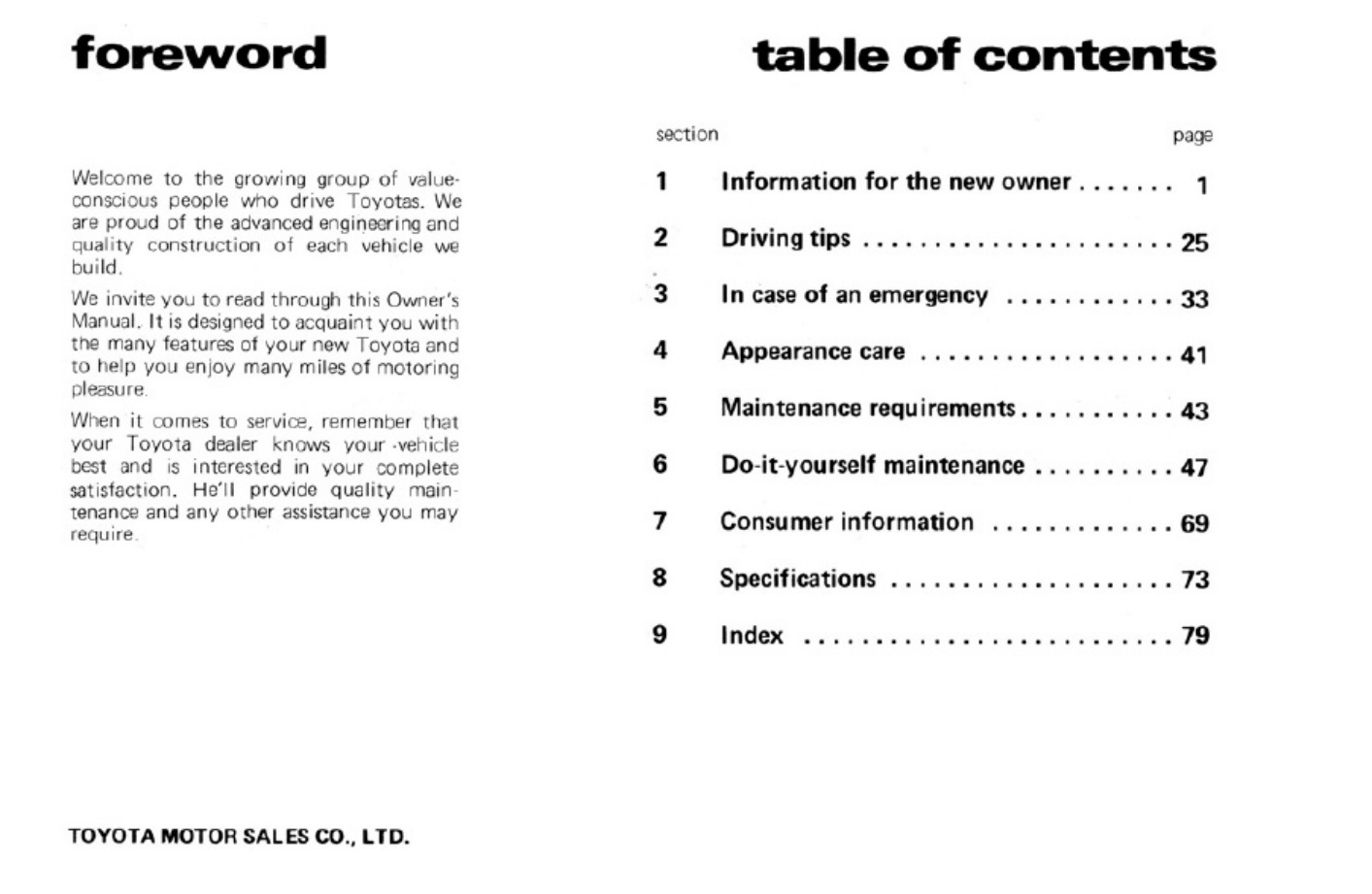 Sample 3 of Toyota Celica Owners Technical Manual [PDF]