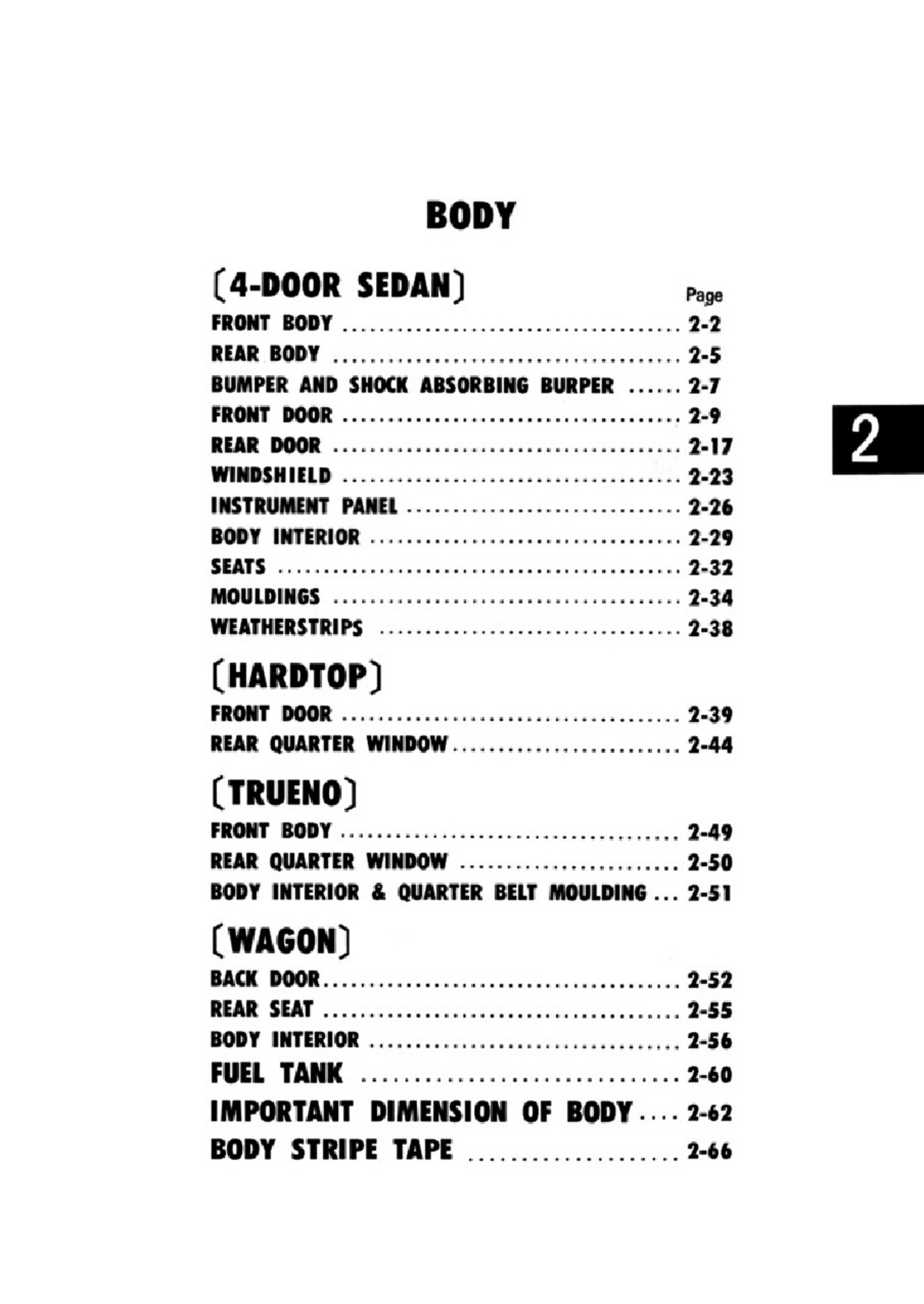 Sample 6 of Toyota Corolla 1974 1981 Workshop Service Manual [PDF]