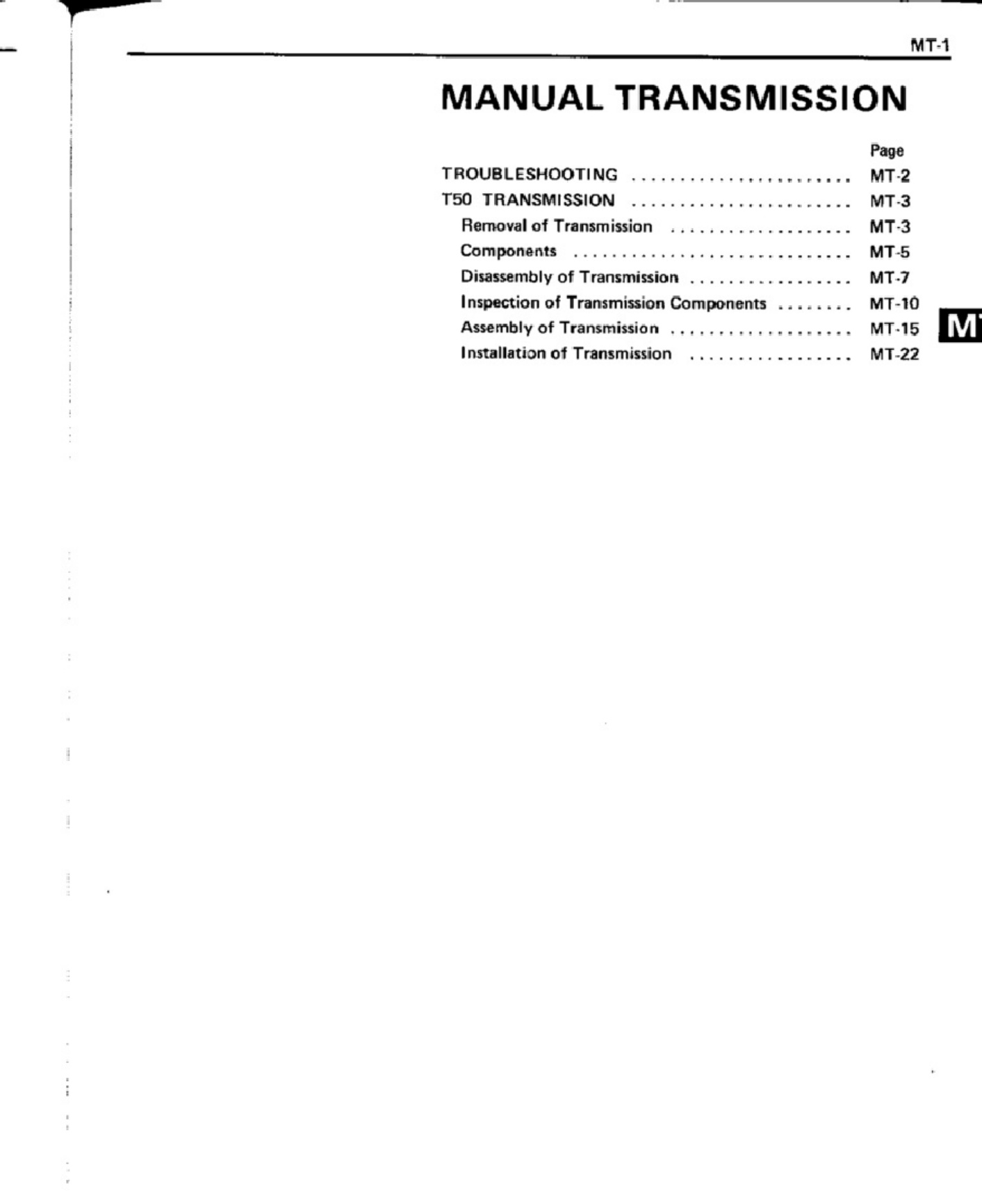 Sample 7 of Toyota Corolla 1983 Workshop Service Manual [PDF]
