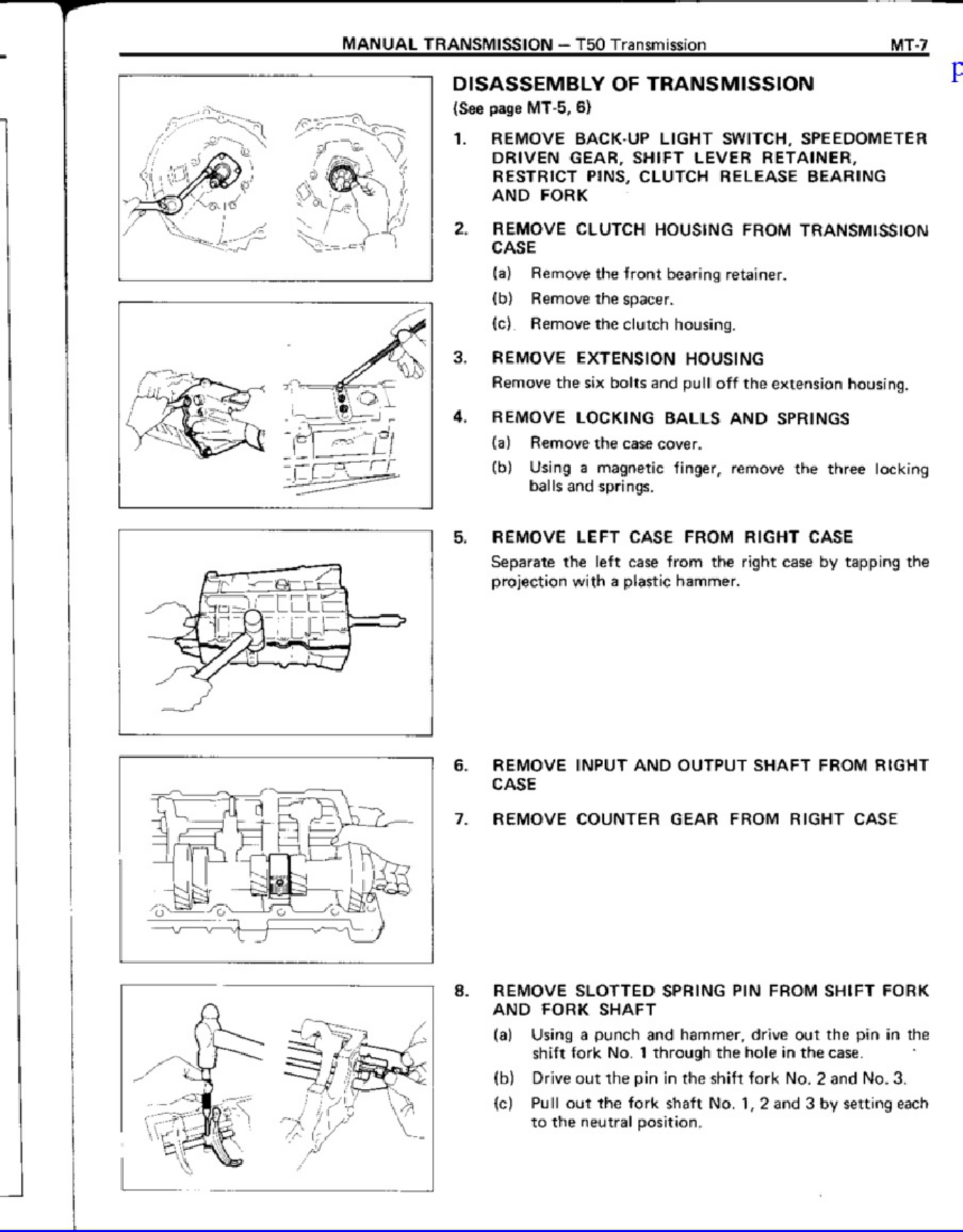 Sample 8 of Toyota Corolla 1983 Workshop Service Manual [PDF]