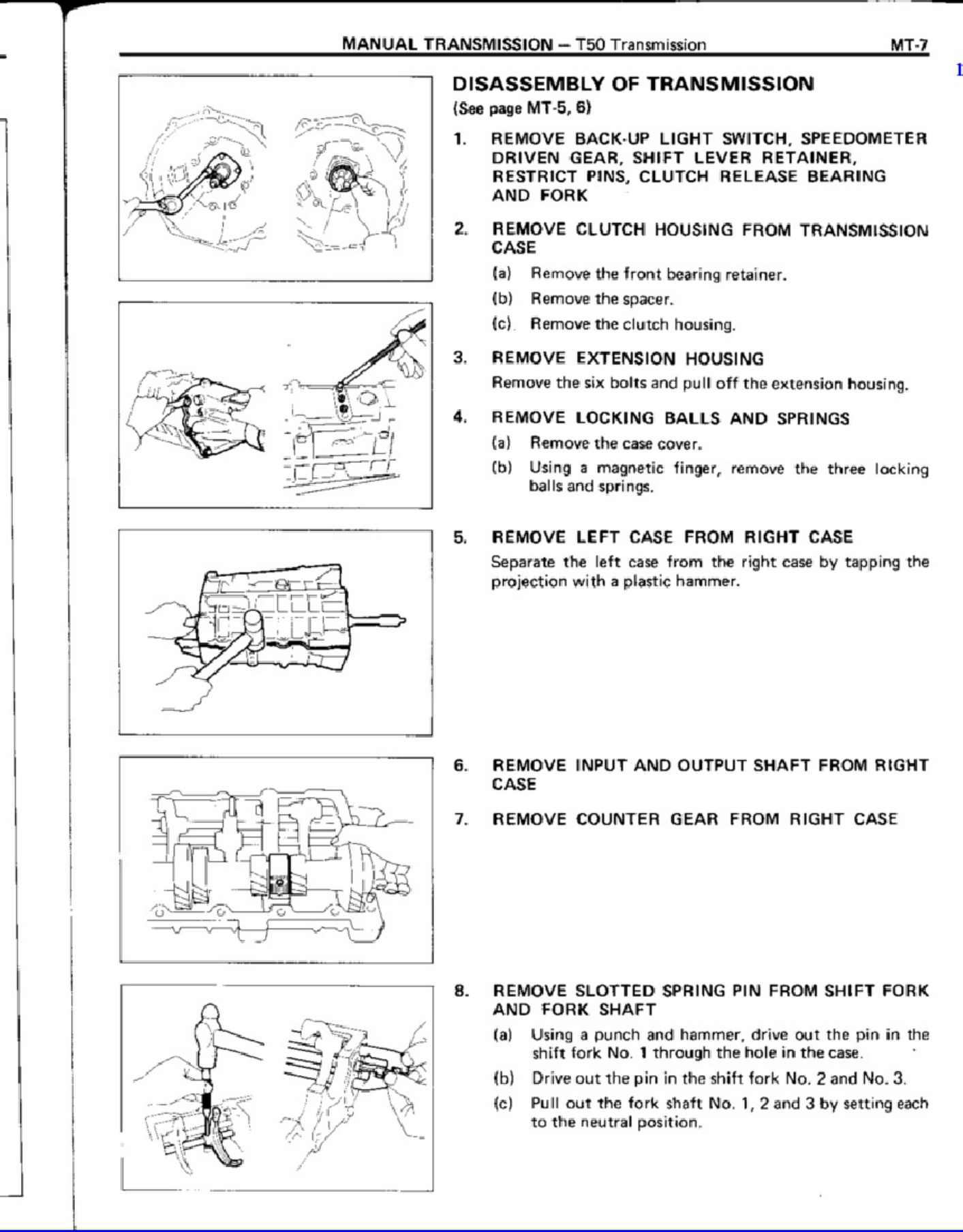 Sample 8 of Toyota Corolla 1983 Workshop Service Manual [PDF]