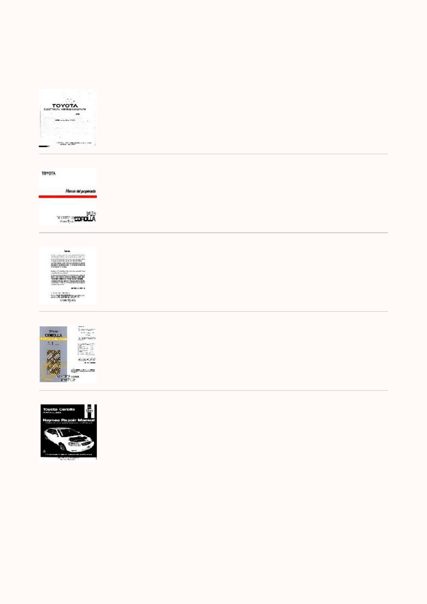 Sample 3 of Toyota Corolla 1984 Thru 1992 Workshop Service Manual [PDF]
