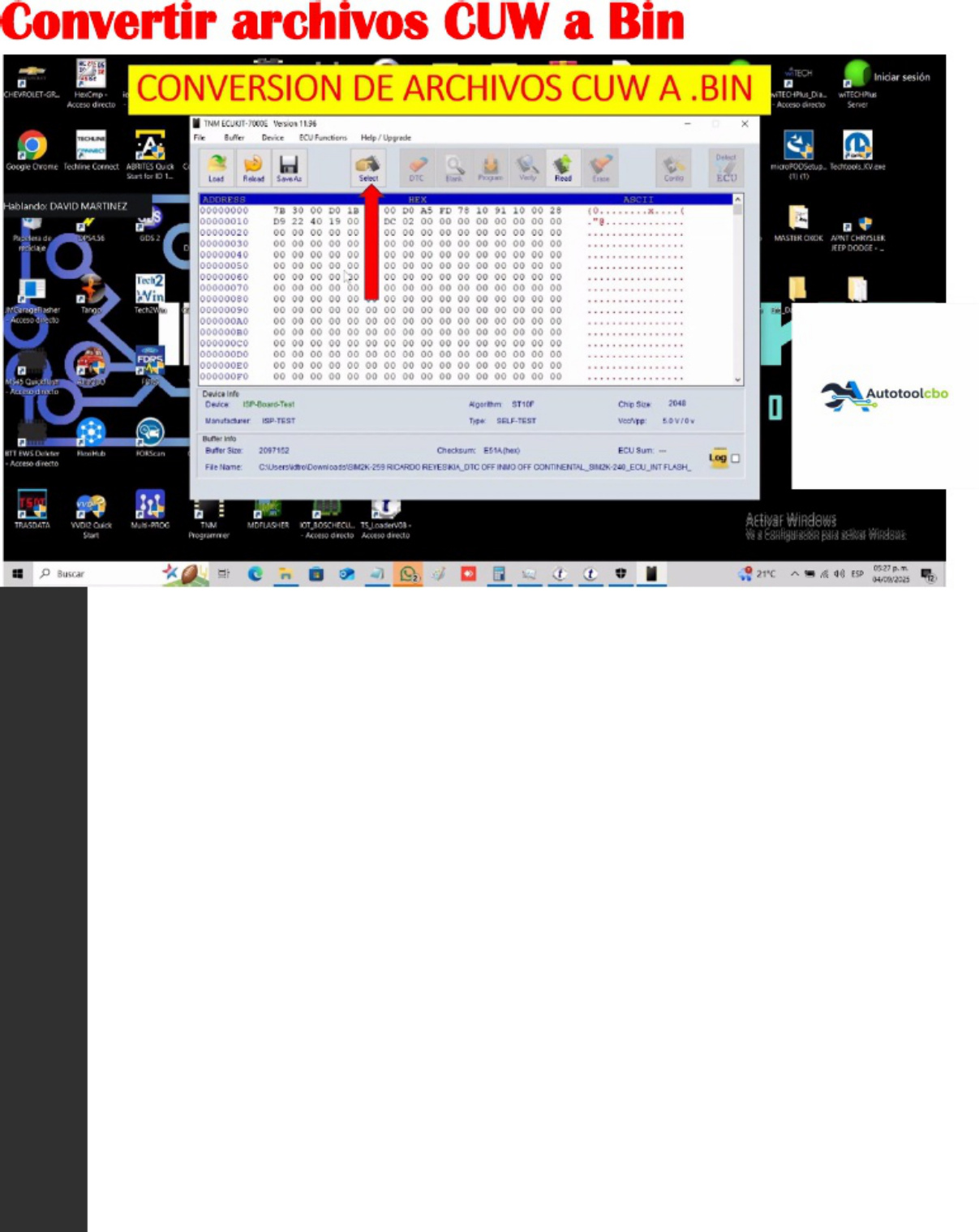 Sample 6 of Toyota Curso Avanzado de Reprogramaci n EC Technical Manual [PDF]
