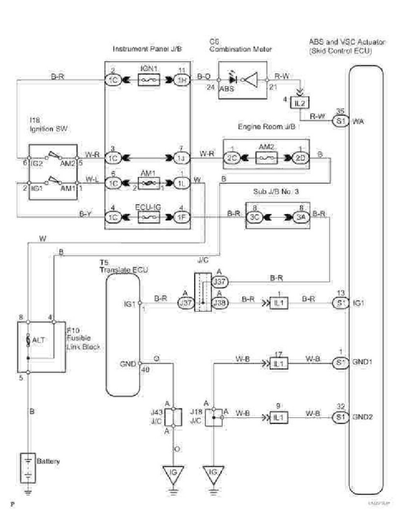 Sample 6 of Toyota ECU Wiring Diagram Guide Complete Electrical Wiring Schematic & System Diagram [PDF]