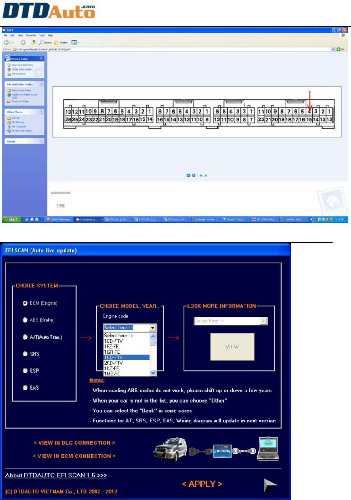 Toyota EFI Scan 1 5 User Guide Technical Manual [PDF] cover