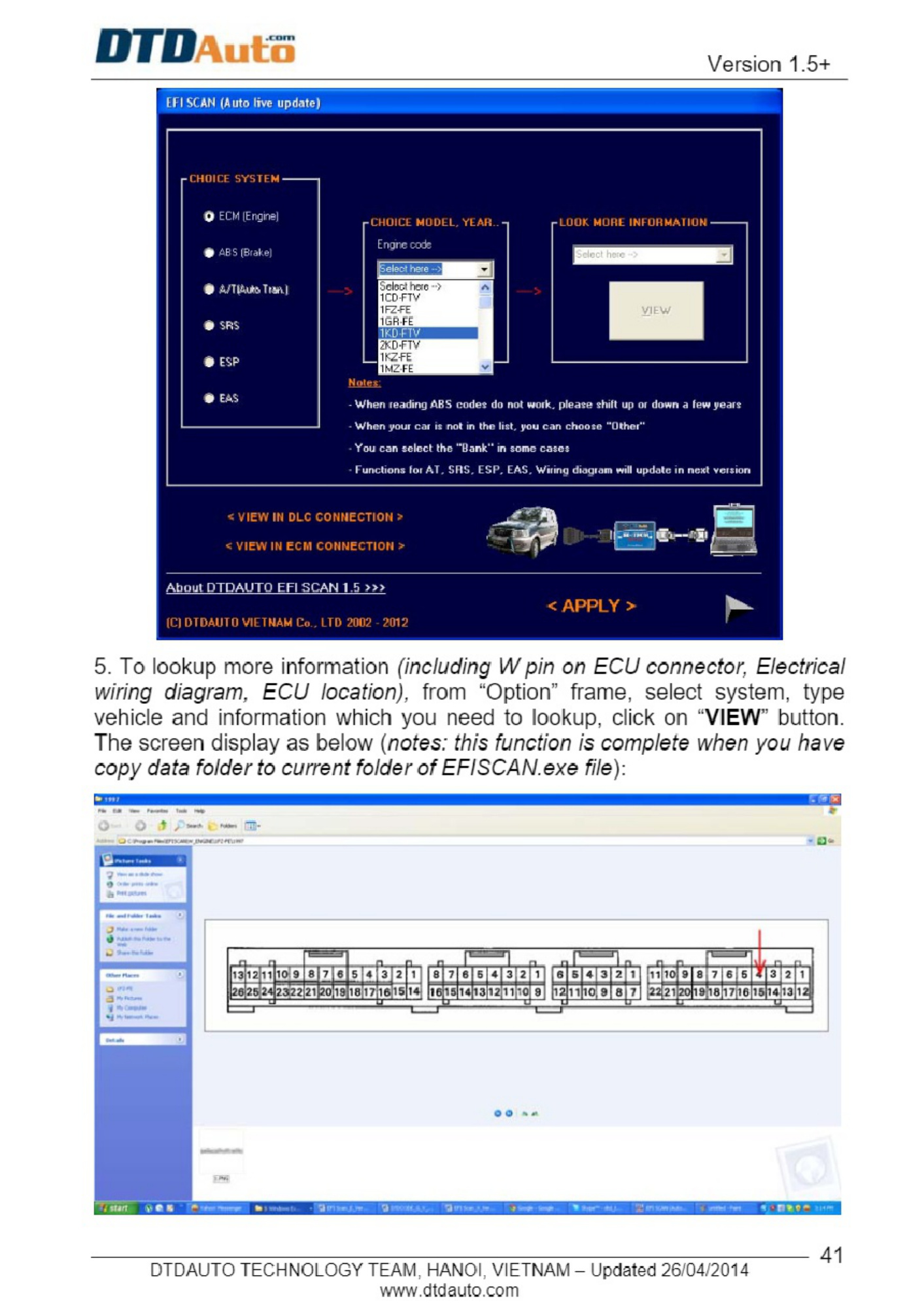 Toyota Efi Scan Application Toyota Technical Manual [PDF] cover