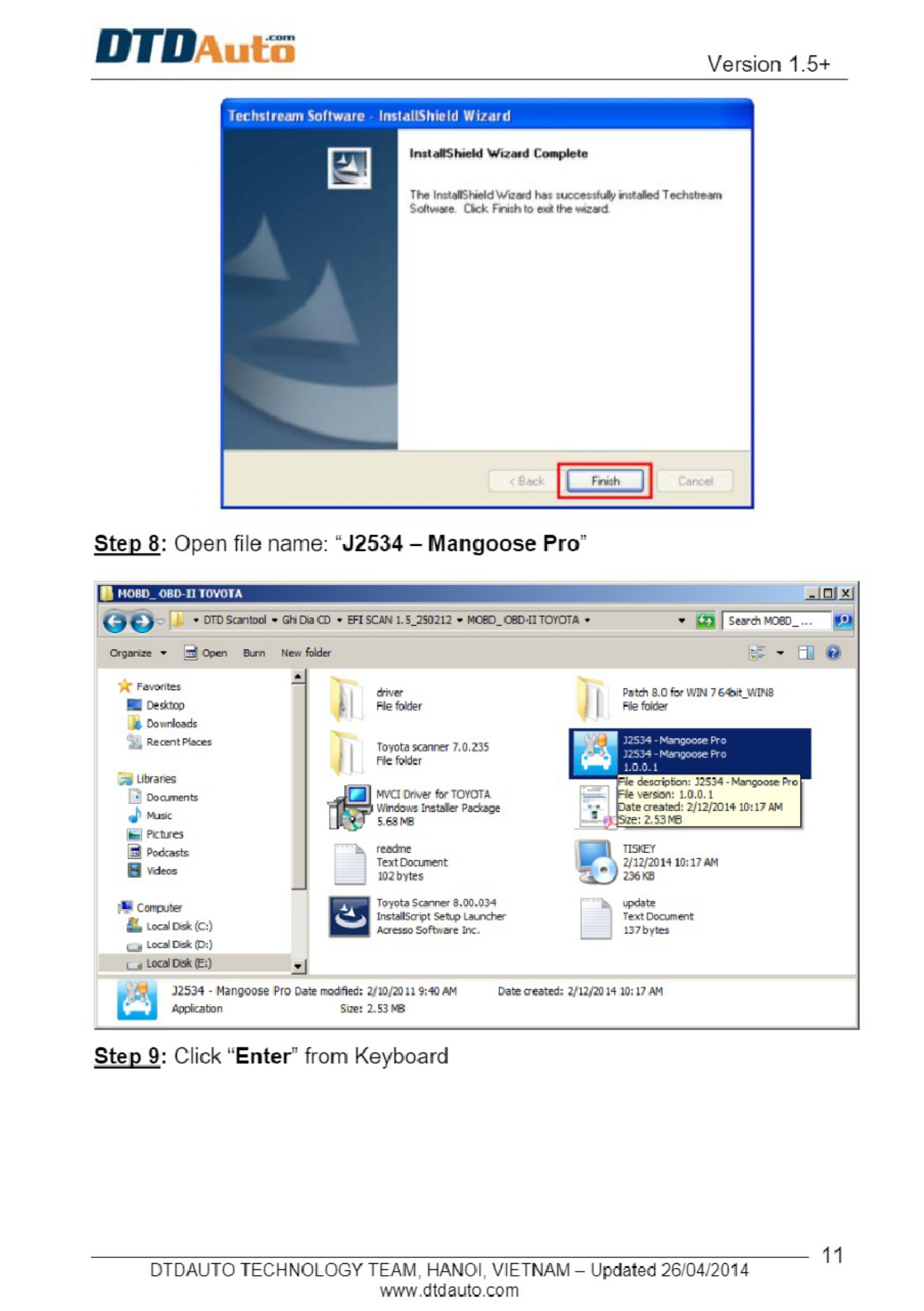 Sample 5 of Toyota Efi Scan Application Toyota Technical Manual [PDF]