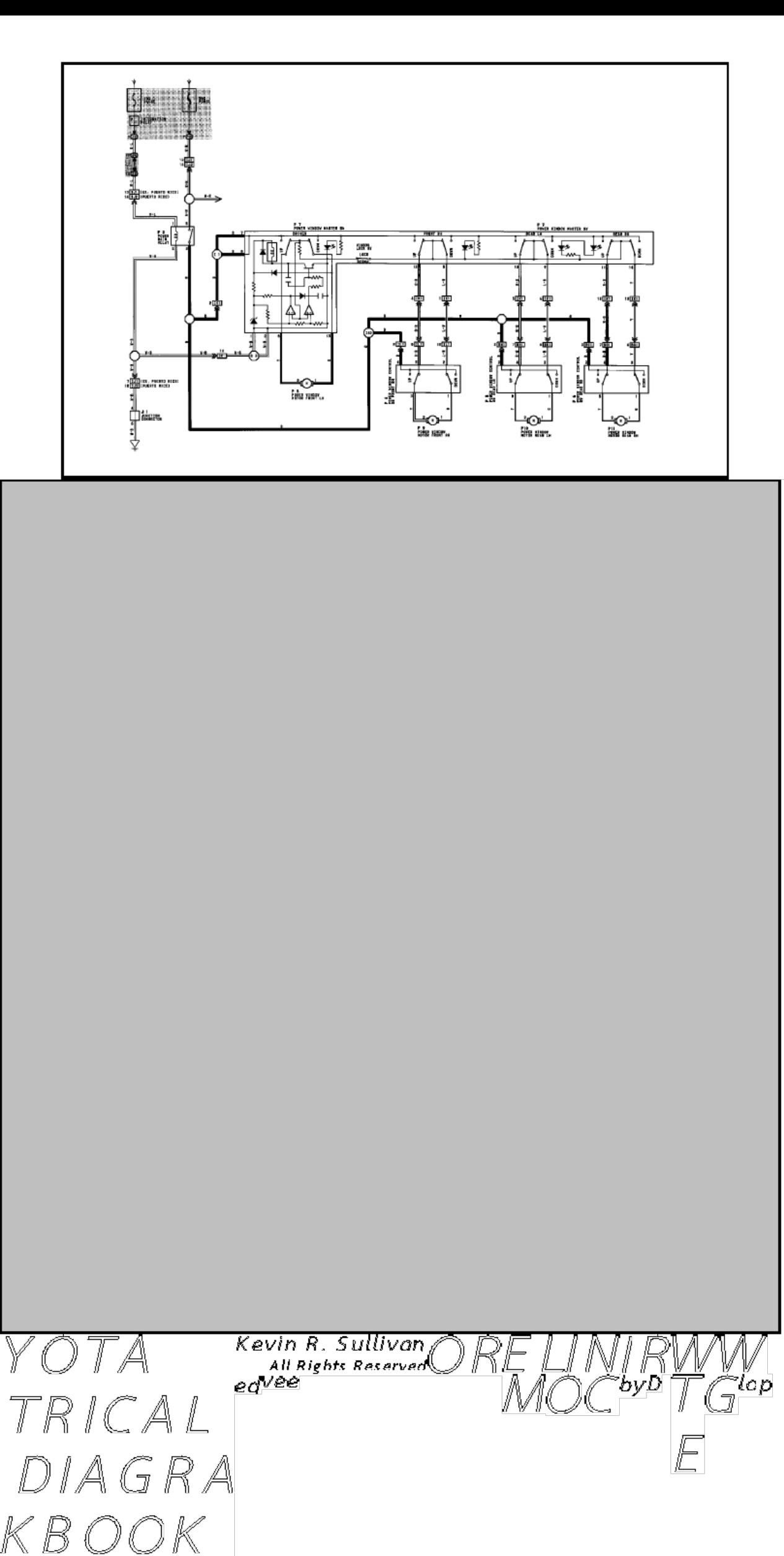 Toyota Electrical Wiring Workbook Complete Electrical Wiring Schematic & System Diagram [PDF] cover