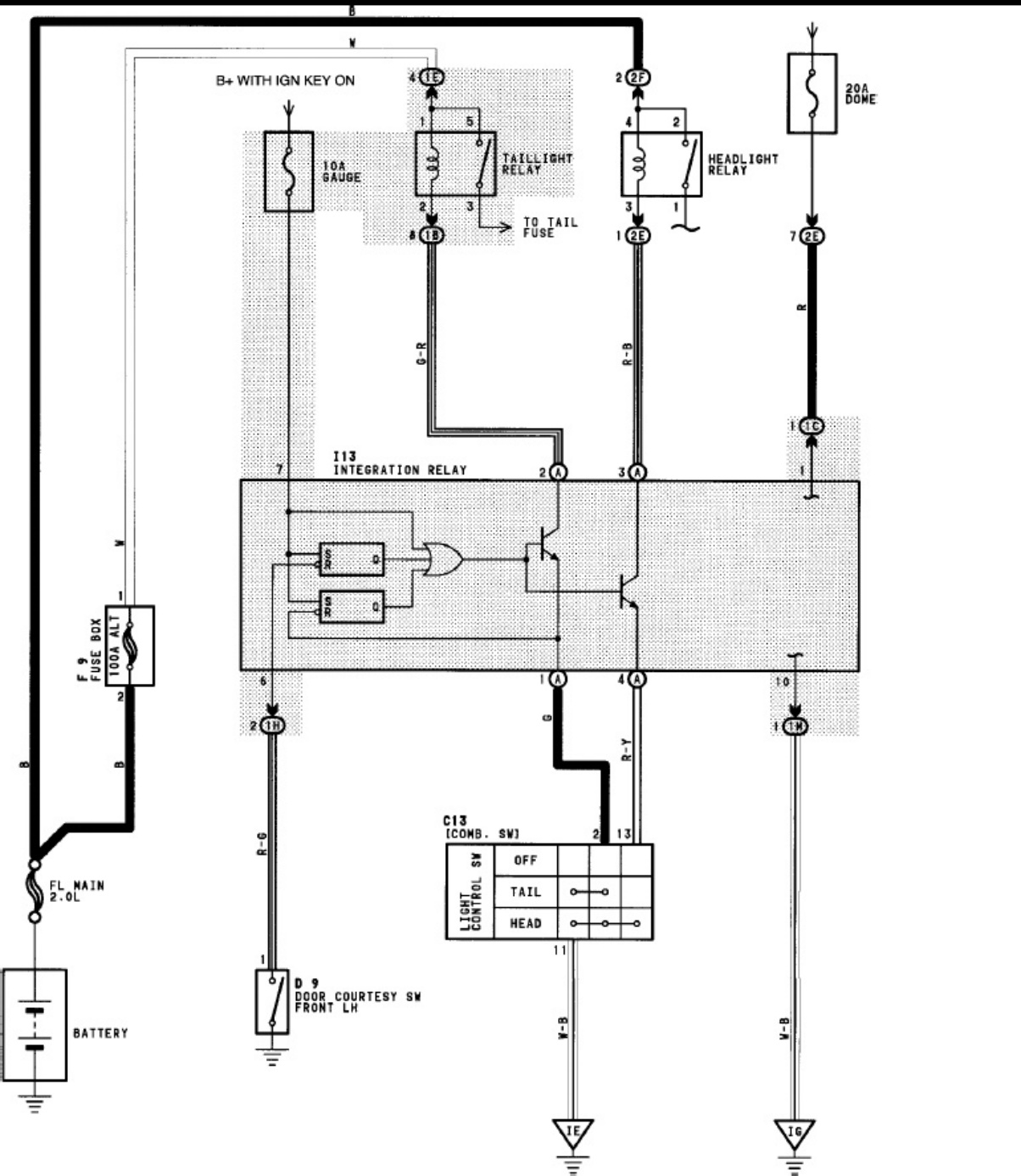 Sample 5 of Toyota Electrical Wiring Workbook Complete Electrical Wiring Schematic & System Diagram [PDF]