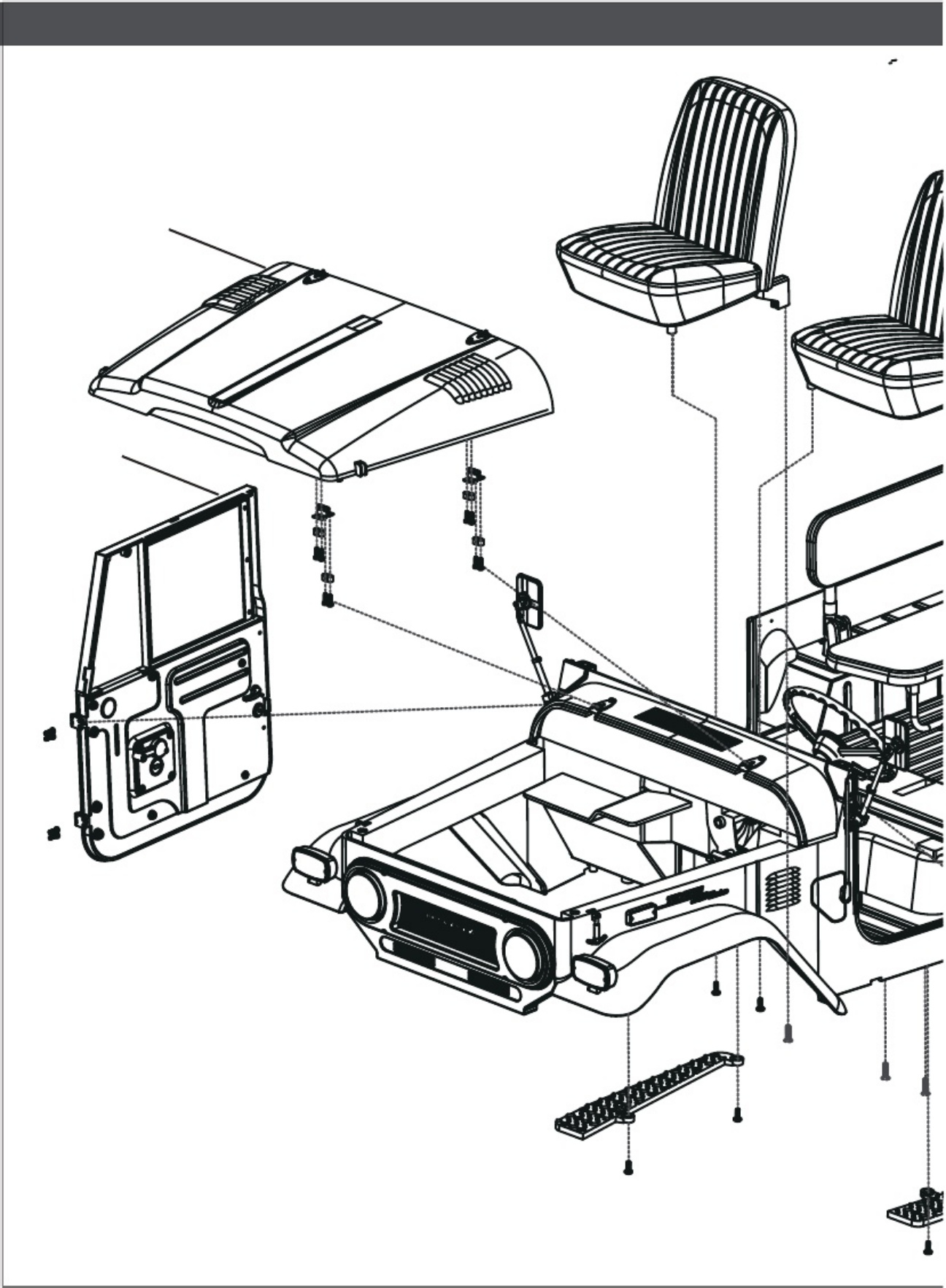 Toyota FMS Toyota FJ40 Instruction Technical Manual [PDF] cover