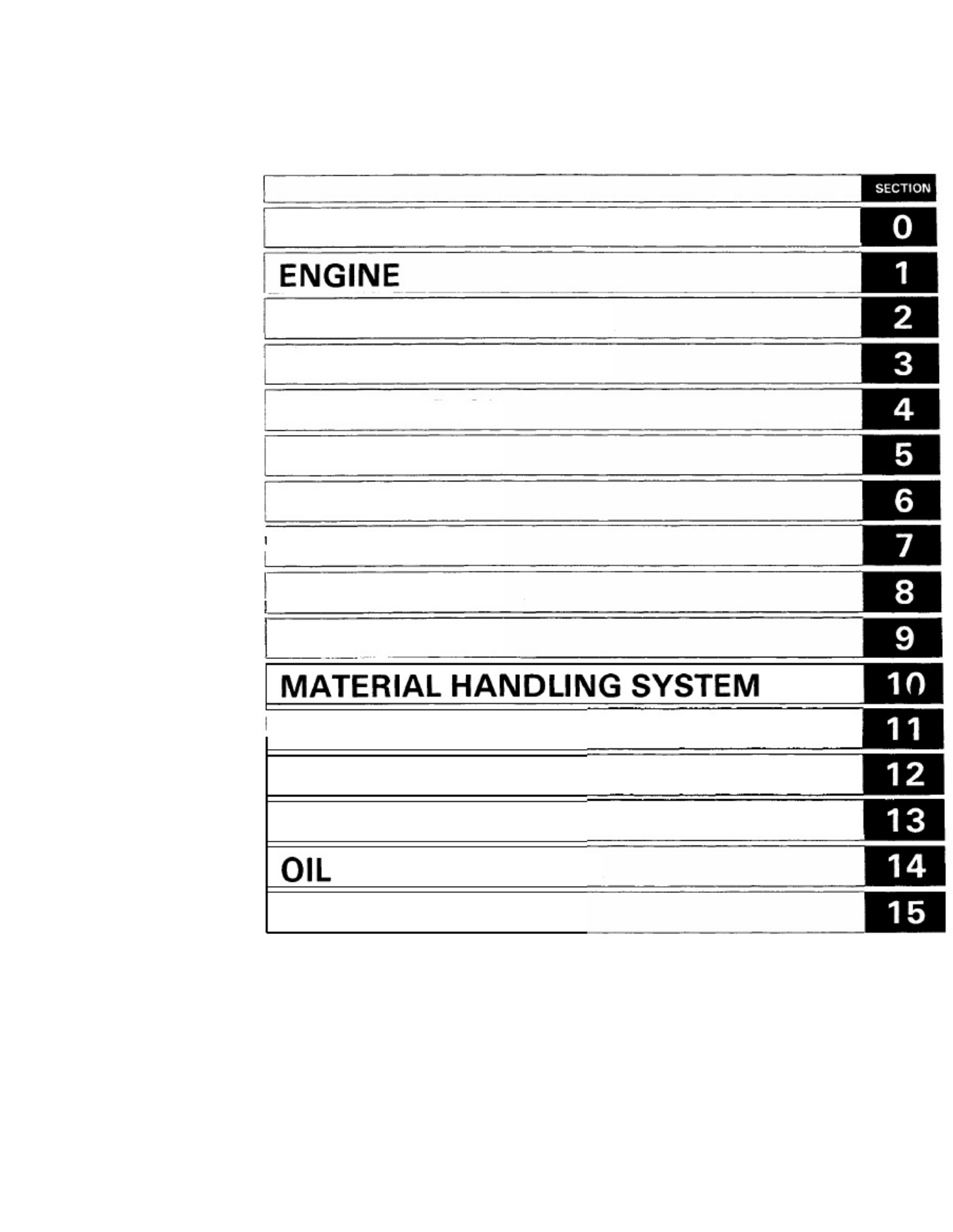 Toyota Forklift 5FGC Series Technical Manual [PDF] cover