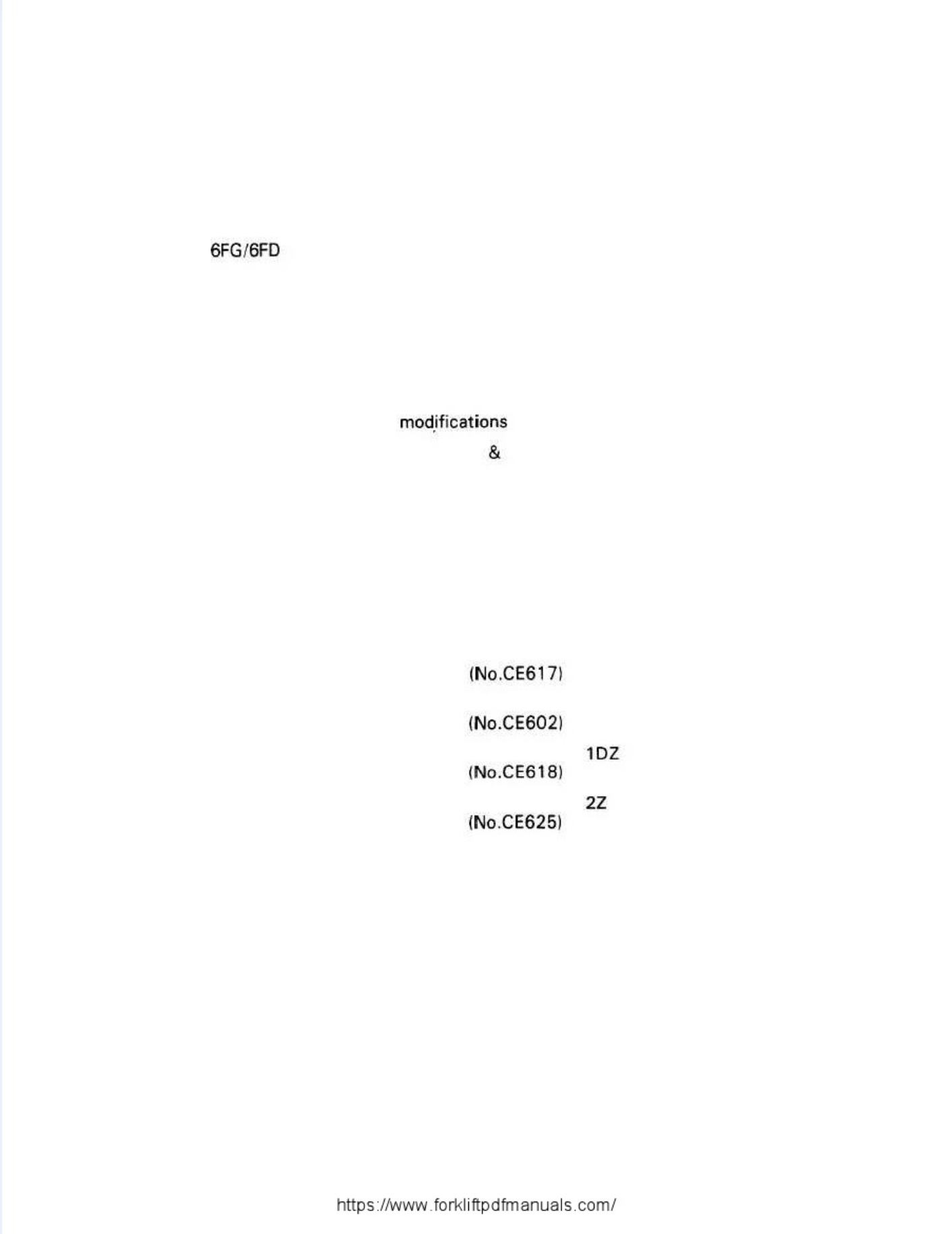 Sample 3 of Toyota Forklift Workshop Service Manual [PDF]