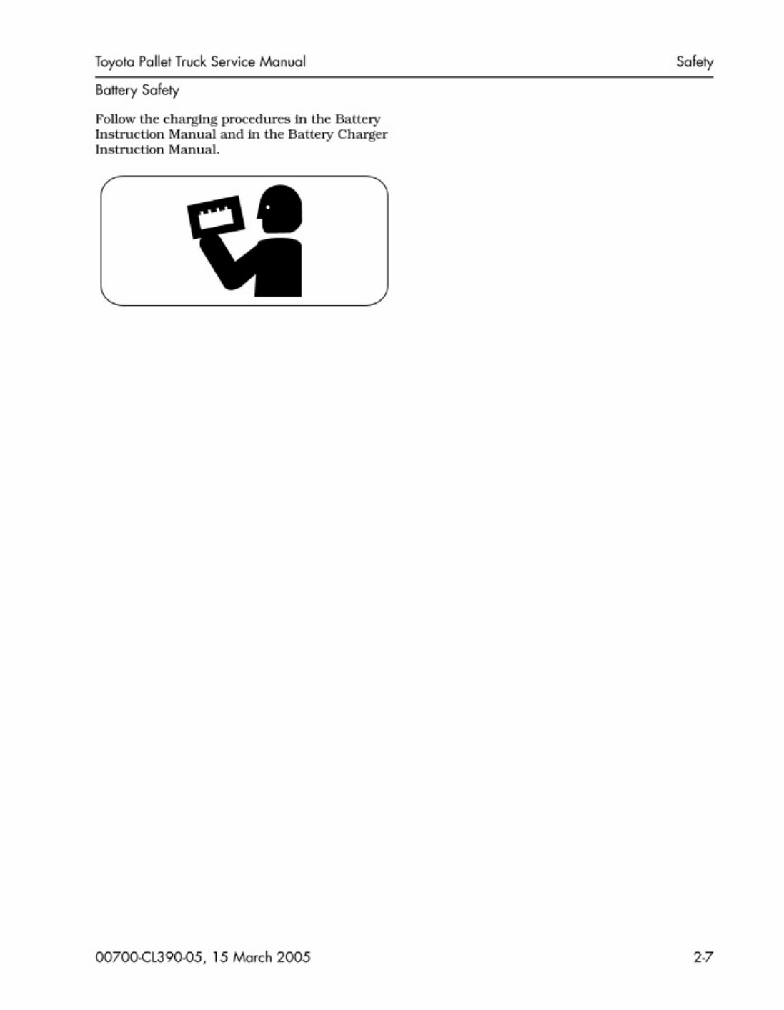 Sample 7 of Toyota Forklift Workshop Service Manual [PDF]