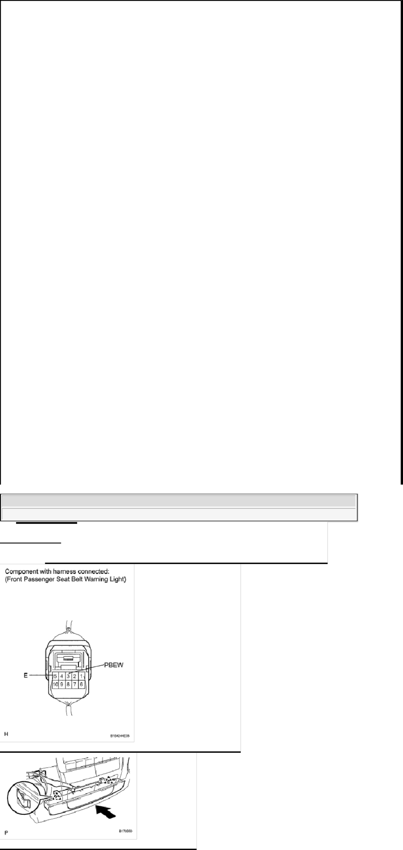 Sample 2 of Toyota Highlander Seat Belt System Guide Technical Manual [PDF]