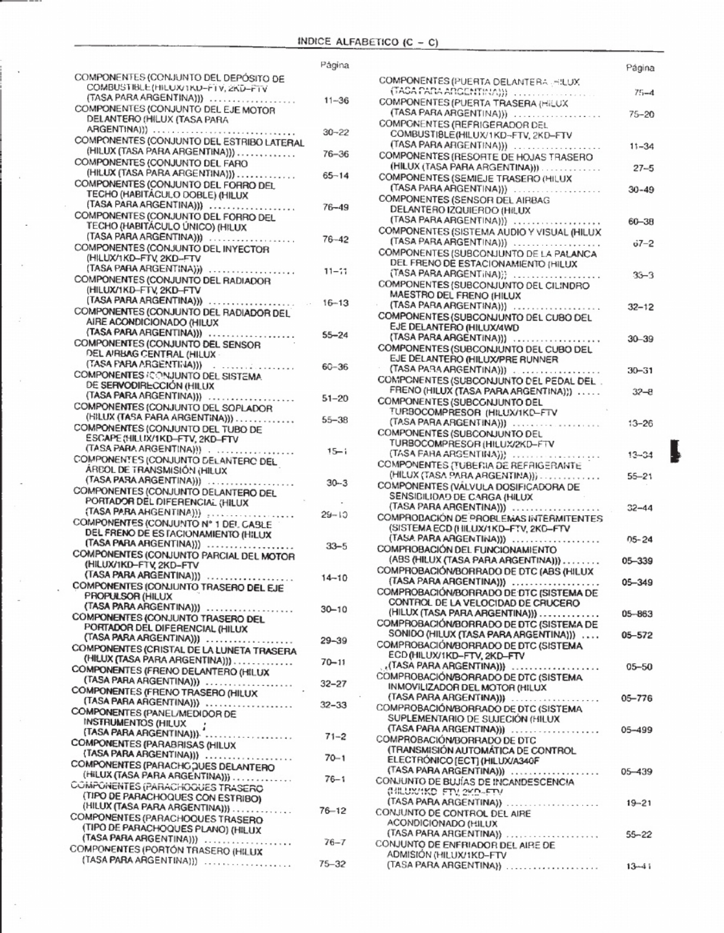 Sample 2 of Toyota Hilux 1KD 2KD Workshop Service Manual [PDF]