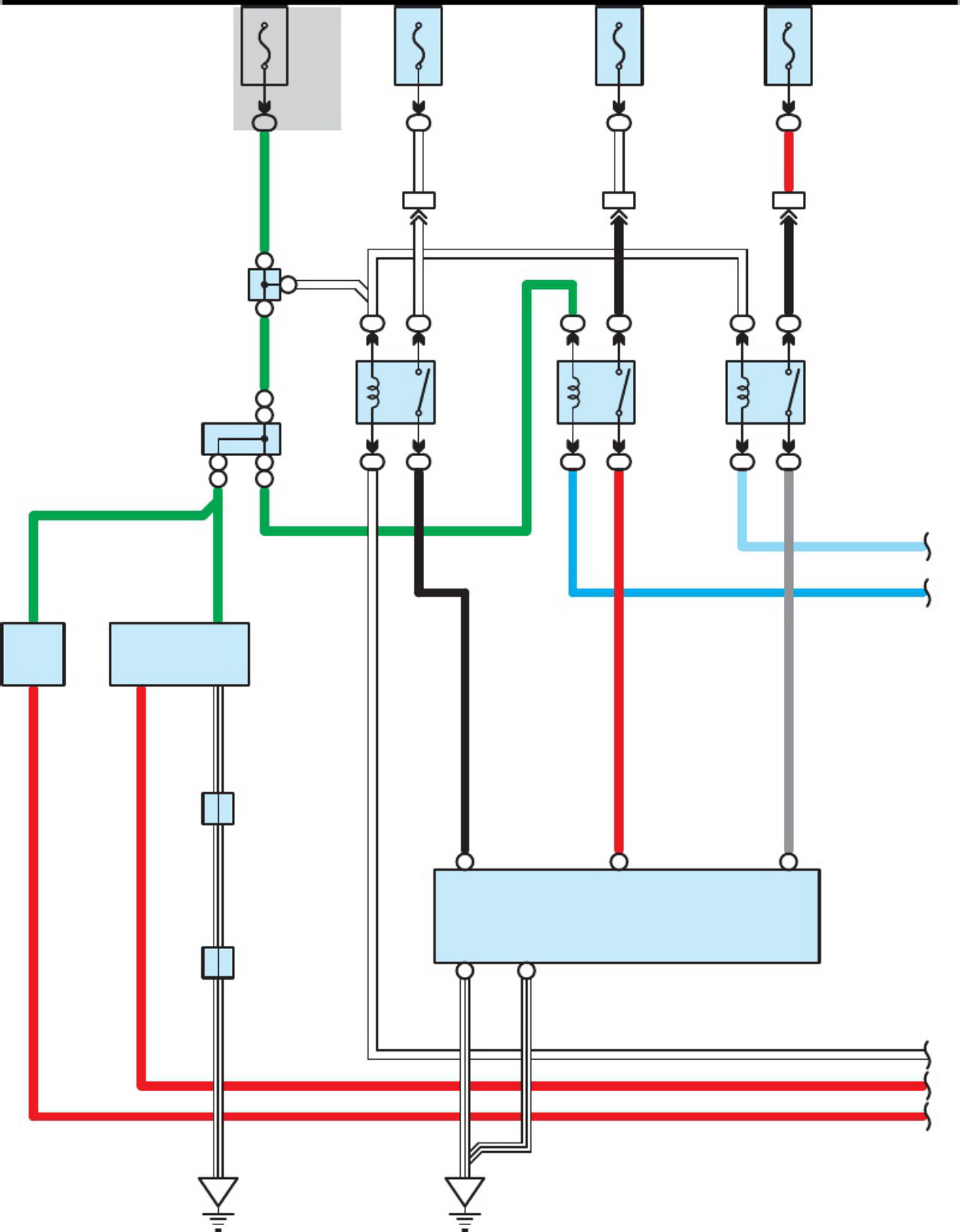 Sample 3 of Toyota Hilux 4WD Wiring Diagram Complete Electrical Wiring Schematic & System Diagram [PDF]