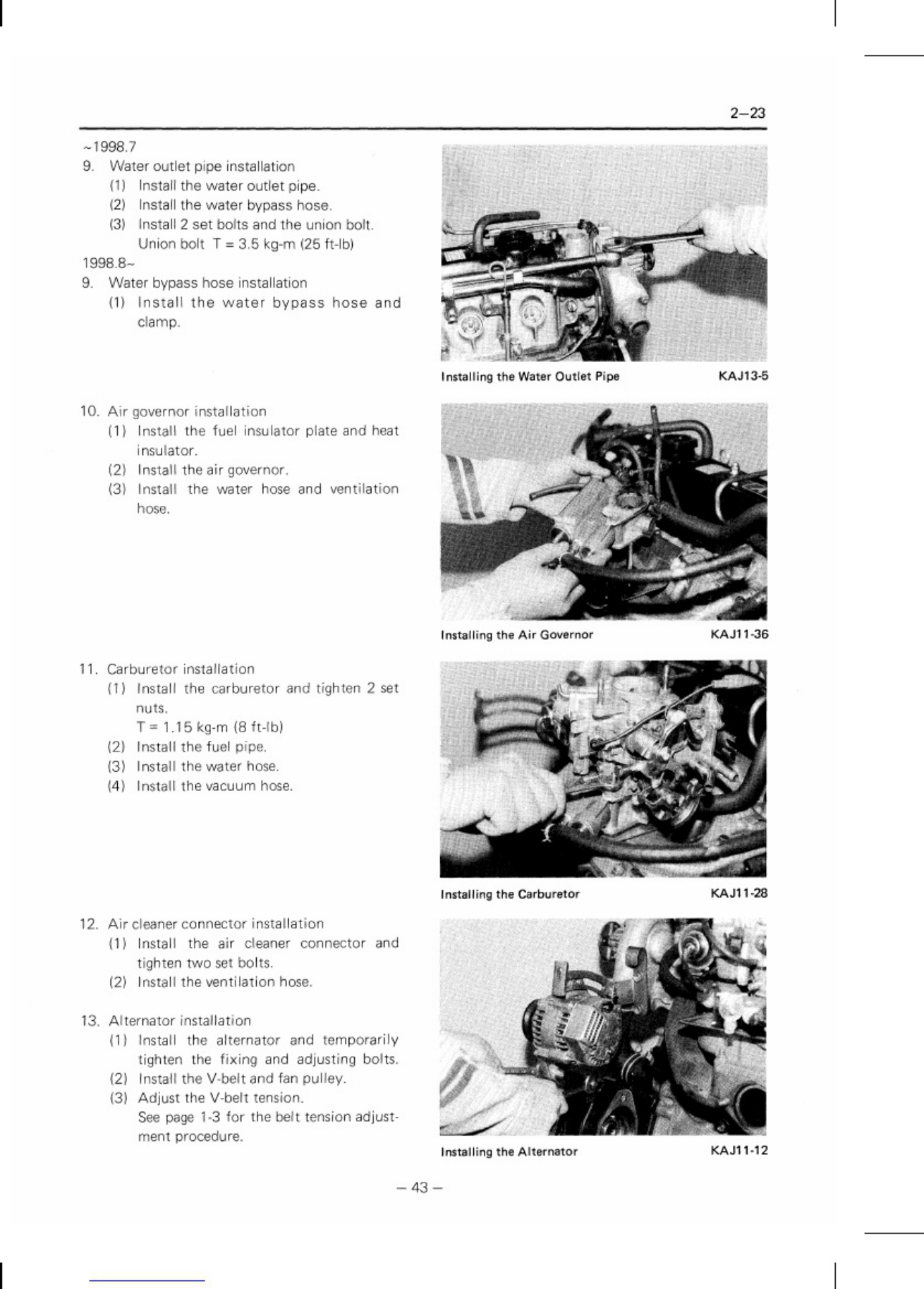 Sample 4 of Toyota Hilux 4y Engine Technical Manual [PDF]