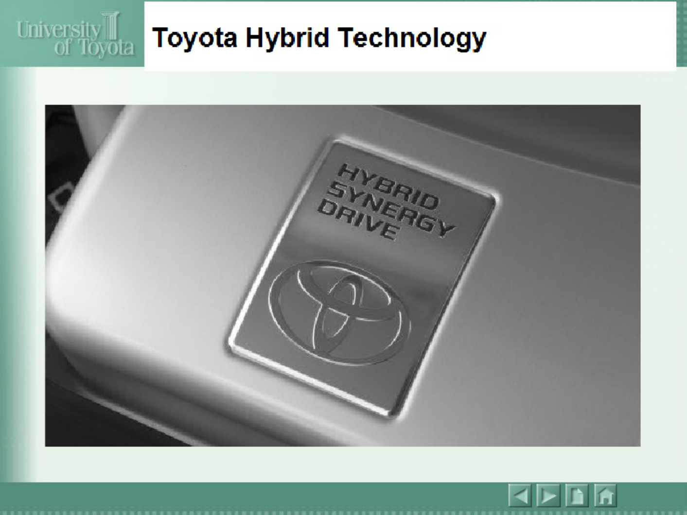 Sample 2 of Toyota Hybrid Presentation PDF Technical Manual [PDF]