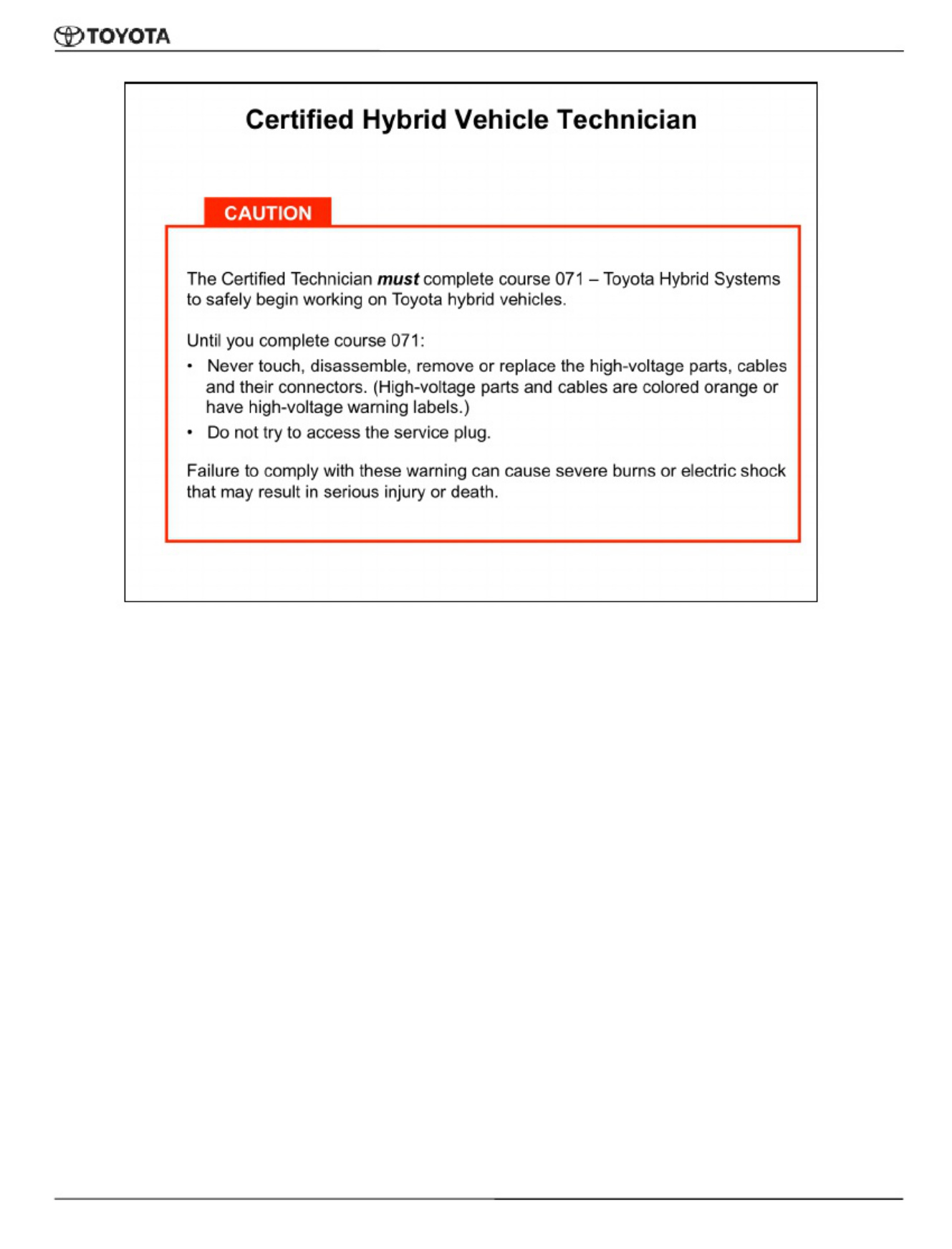Toyota Hybrid Systems Technician Guide Technical Manual [PDF] cover