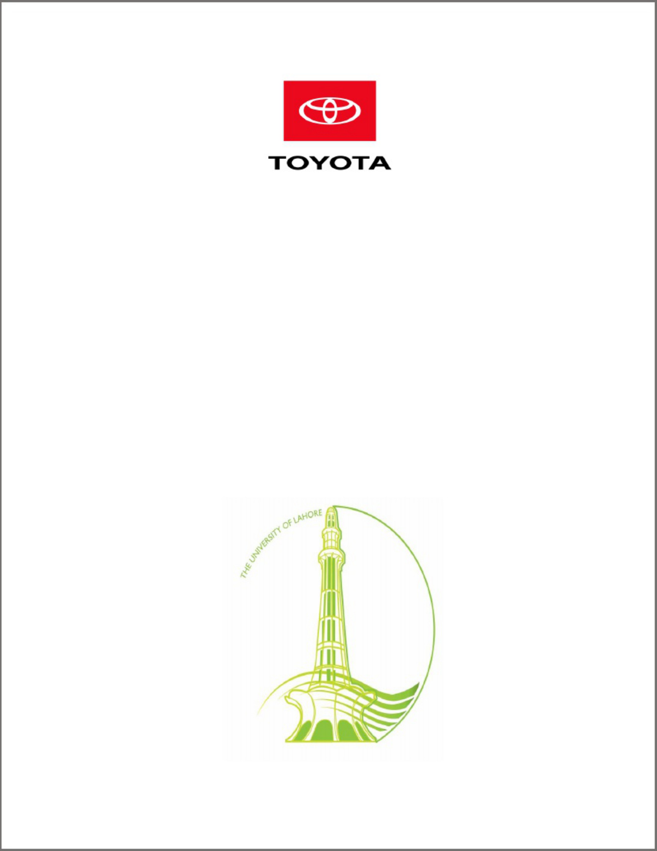Sample 3 of Toyota Internship Report_ Toyota Sargodha Technical Manual [PDF]
