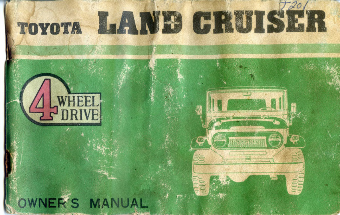 Sample 2 of Toyota Land Cruiser 1970s Owners Technical Manual [PDF]