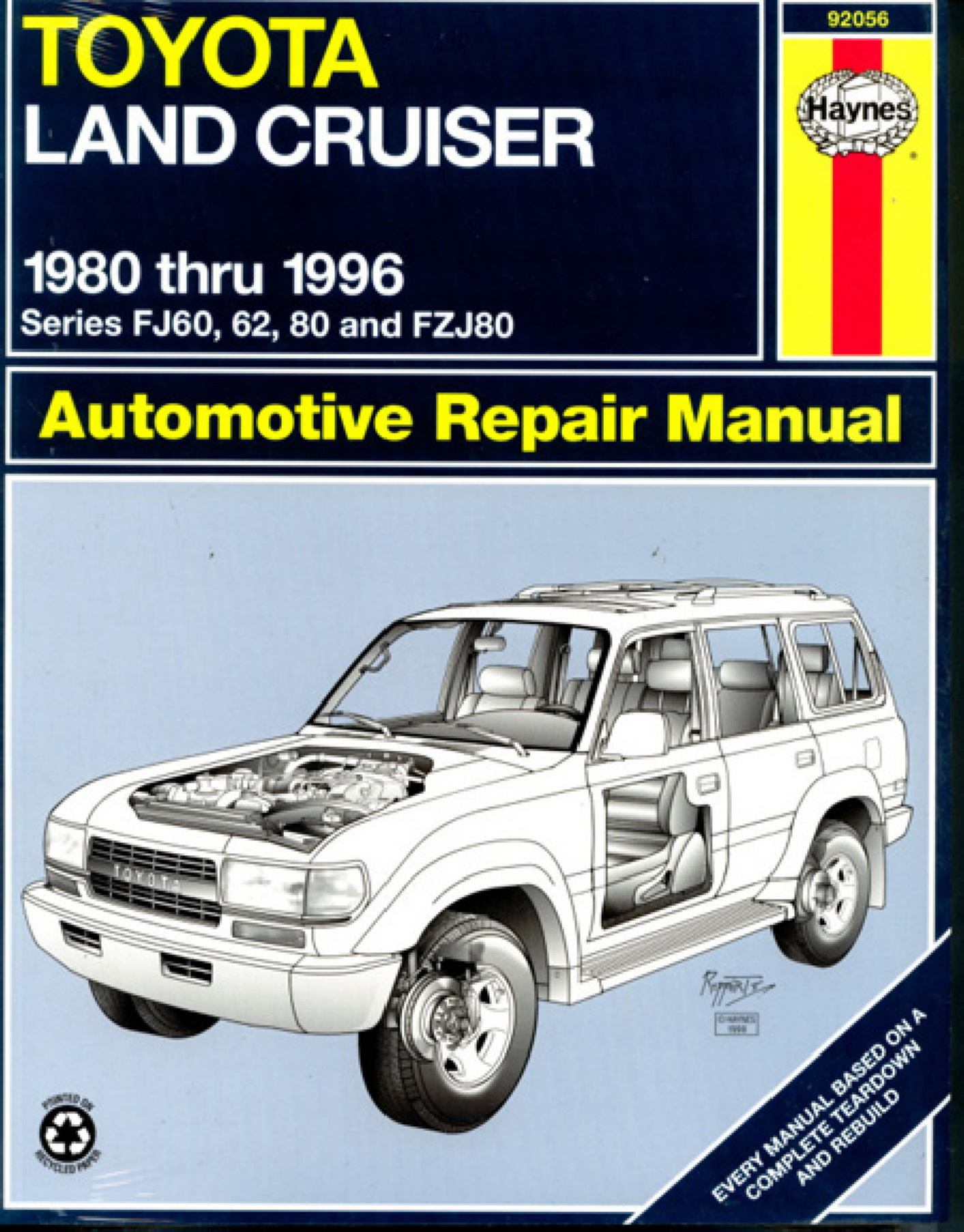 Toyota Land Cruiser Automotive Workshop Service Manual [PDF] sample cover