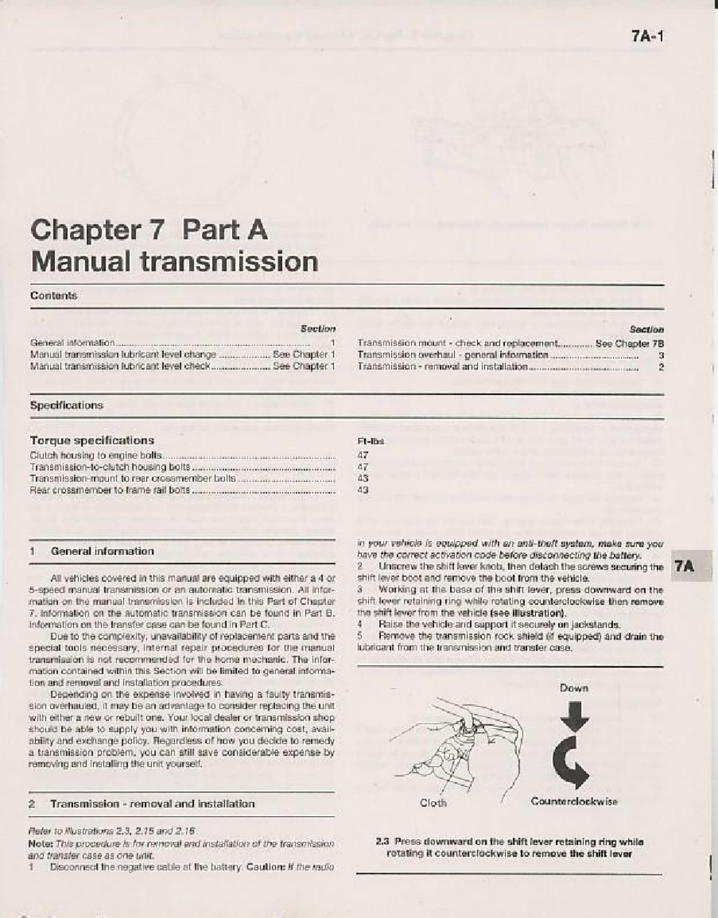 Sample 6 of Toyota Land Cruiser Automotive Workshop Service Manual [PDF]