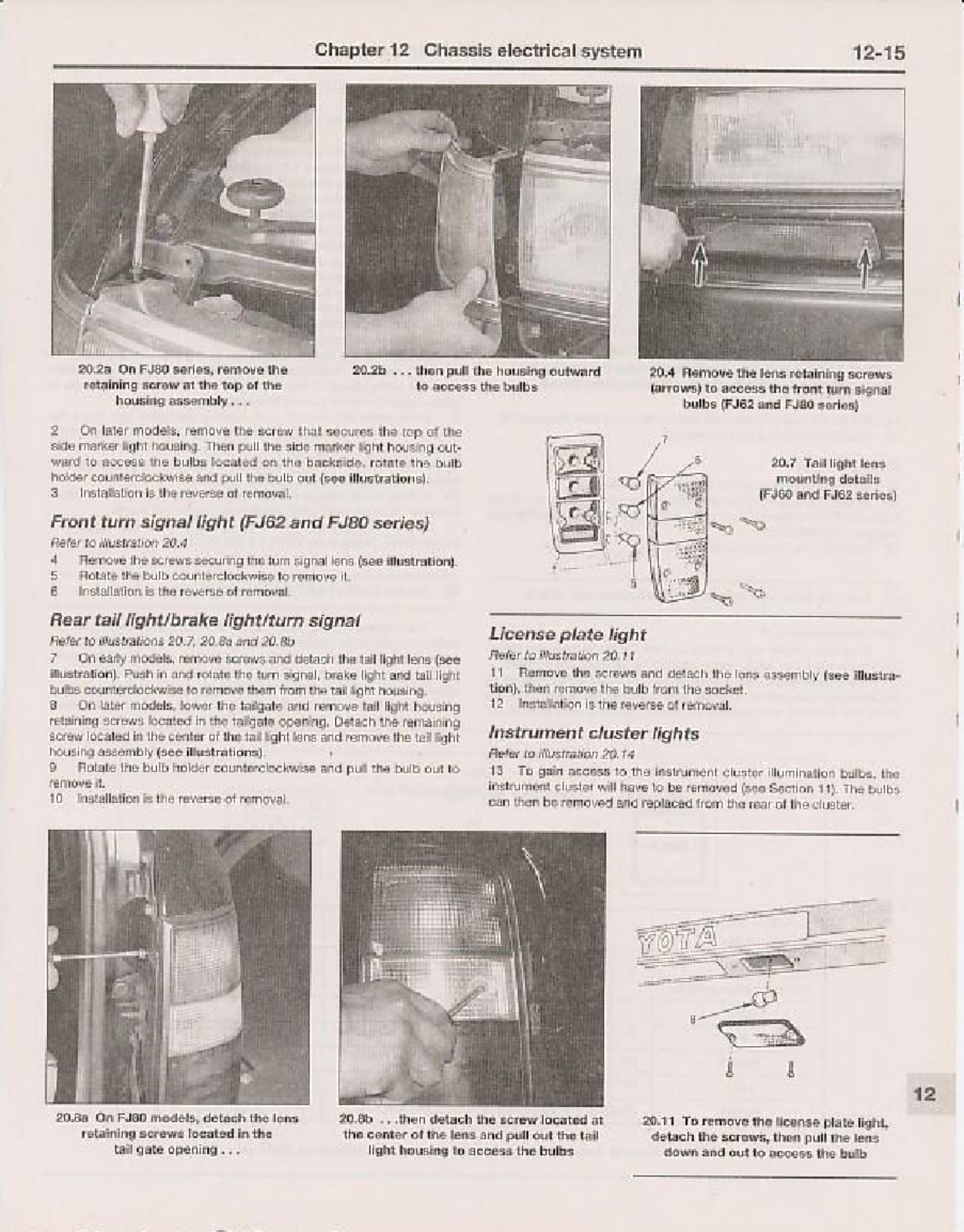 Sample 8 of Toyota Land Cruiser Automotive Workshop Service Manual [PDF]