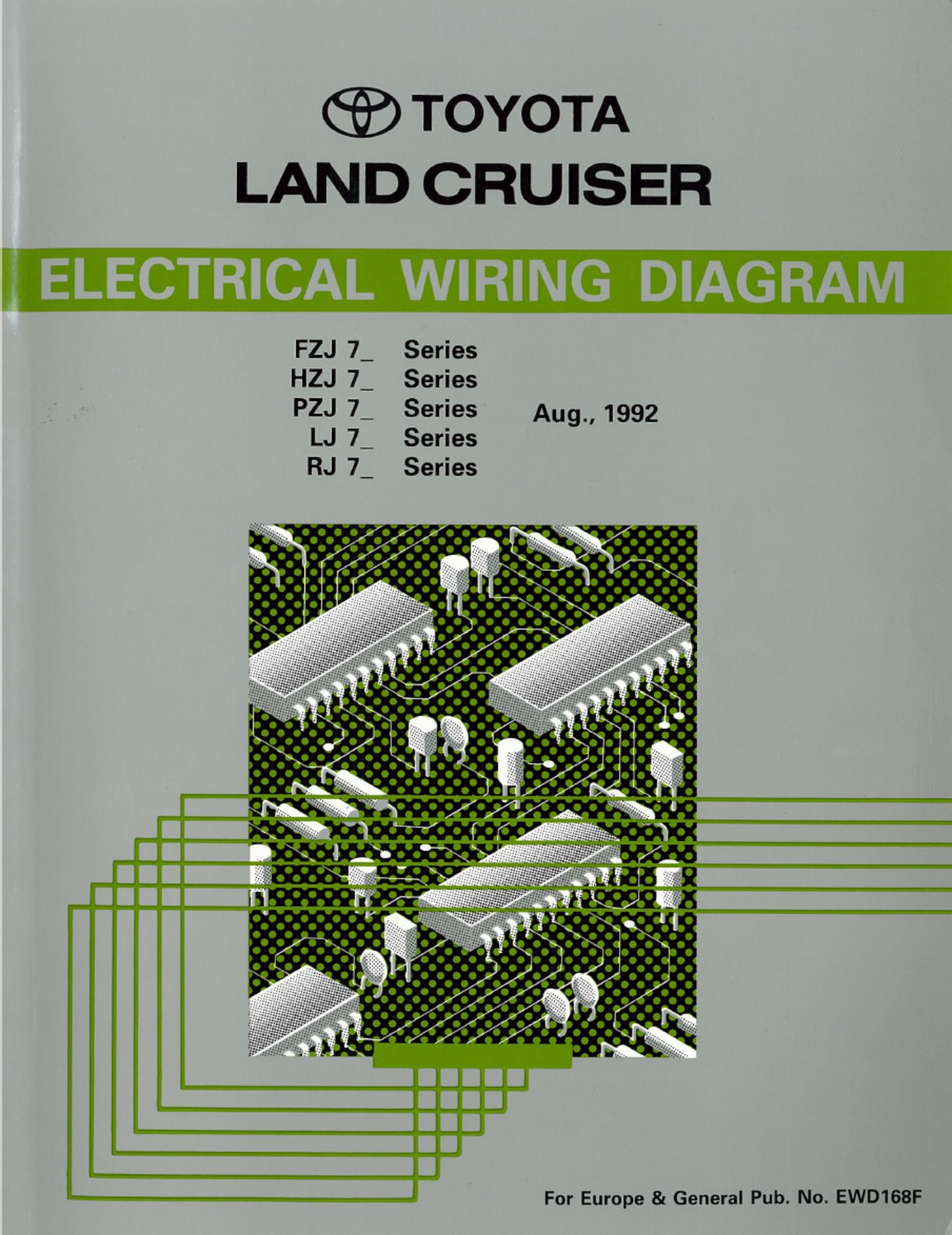 Sample 2 of Toyota Land Cruiser Electrical Wiring Diag Complete Electrical Wiring Schematic & System Diagram [PDF]