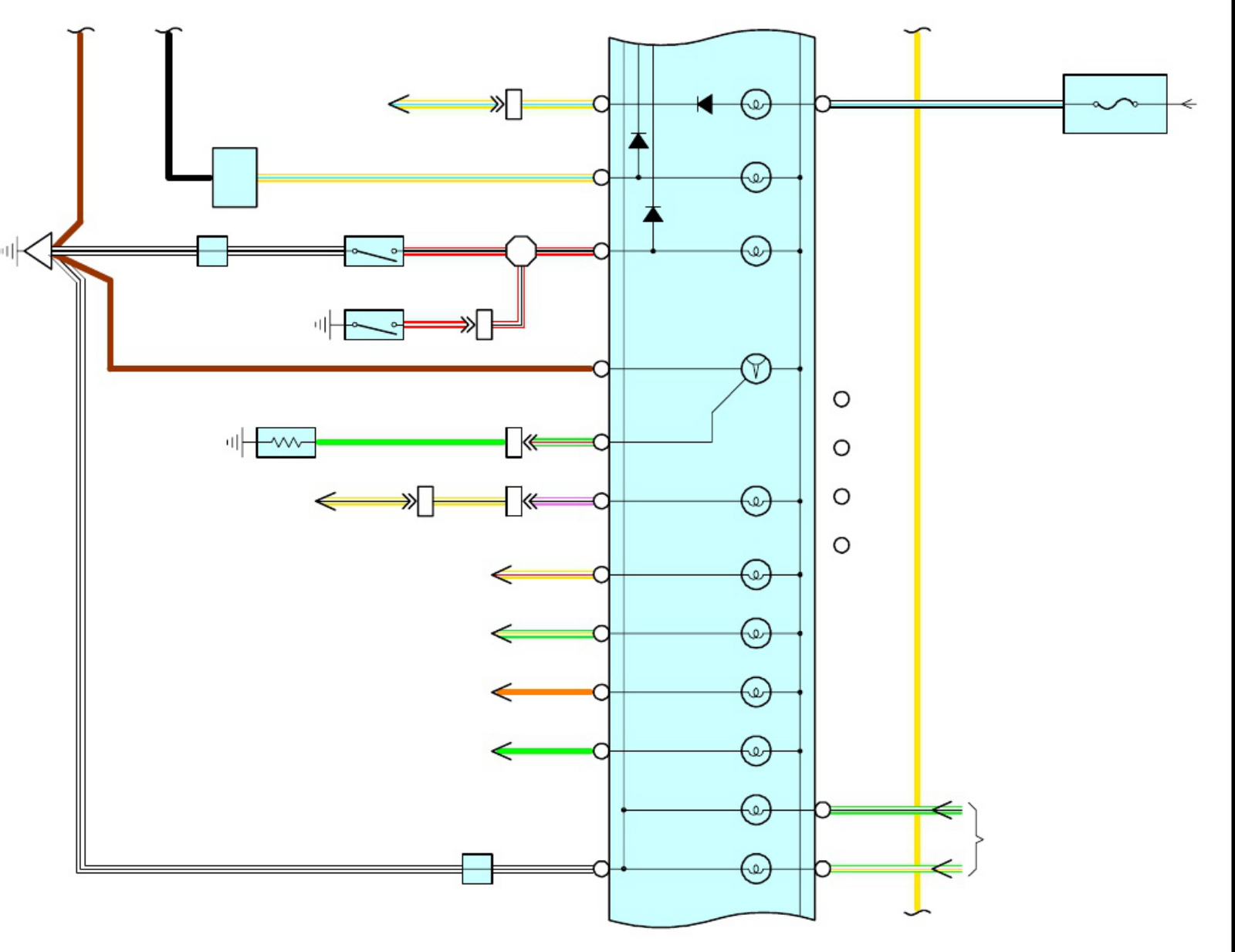 Sample 7 of Toyota Land Cruiser Wiring Complete Electrical Wiring Schematic & System Diagram [PDF]