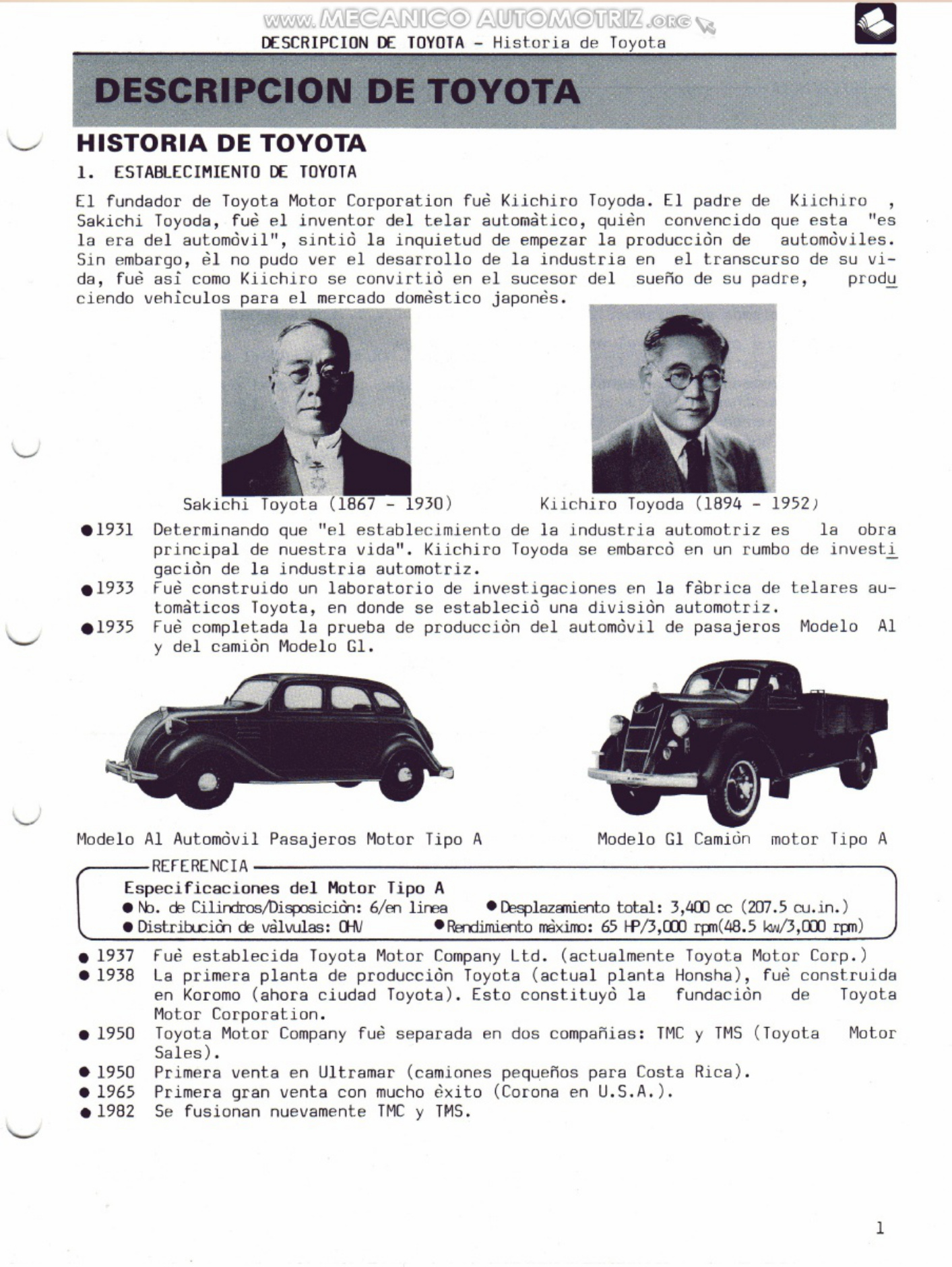 Sample 4 of Toyota Manual Entrenamiento Tecnico Toyota Technical Manual [PDF]
